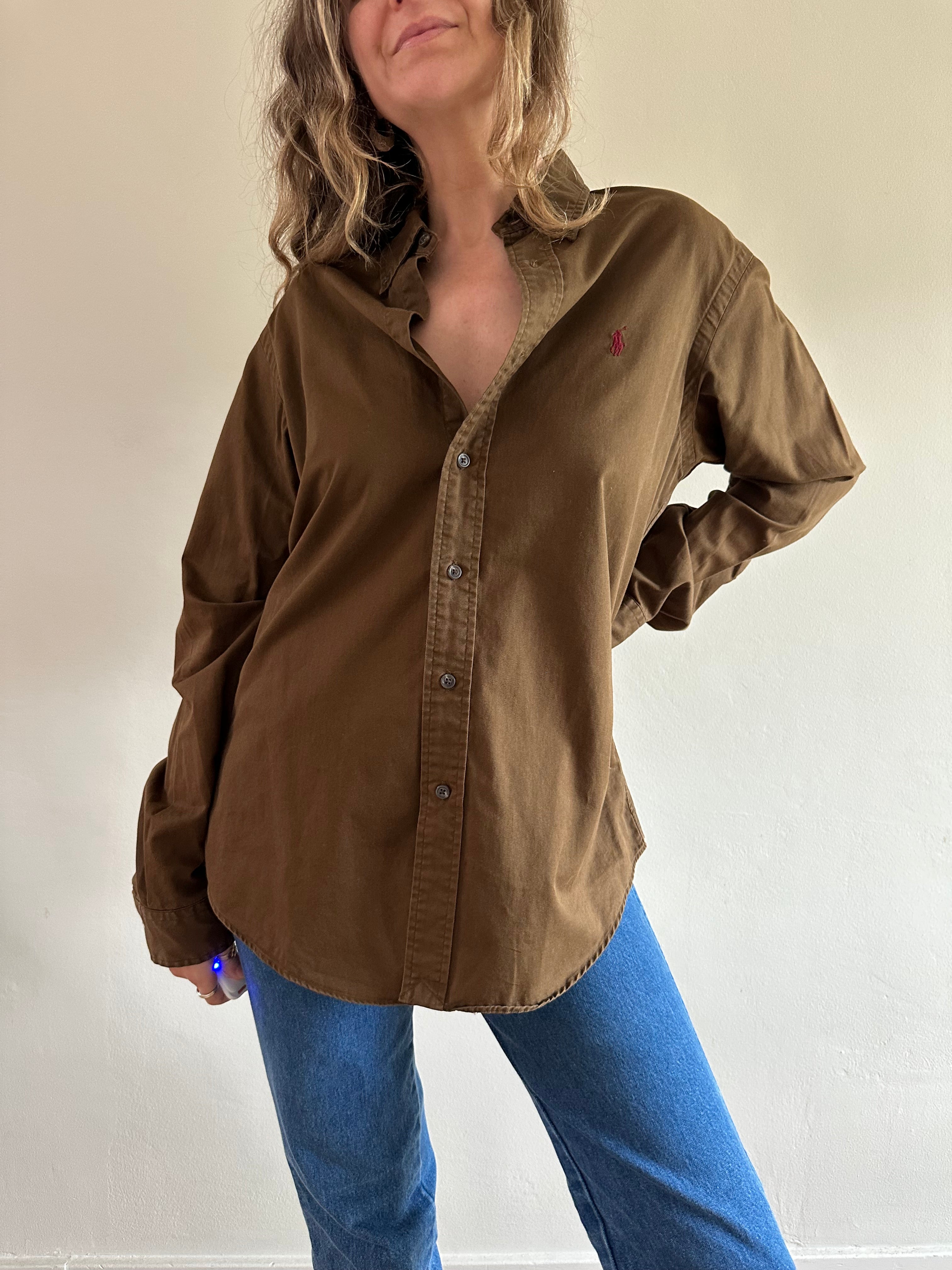 Ralph Lauren Cotton Button-Down Shirt