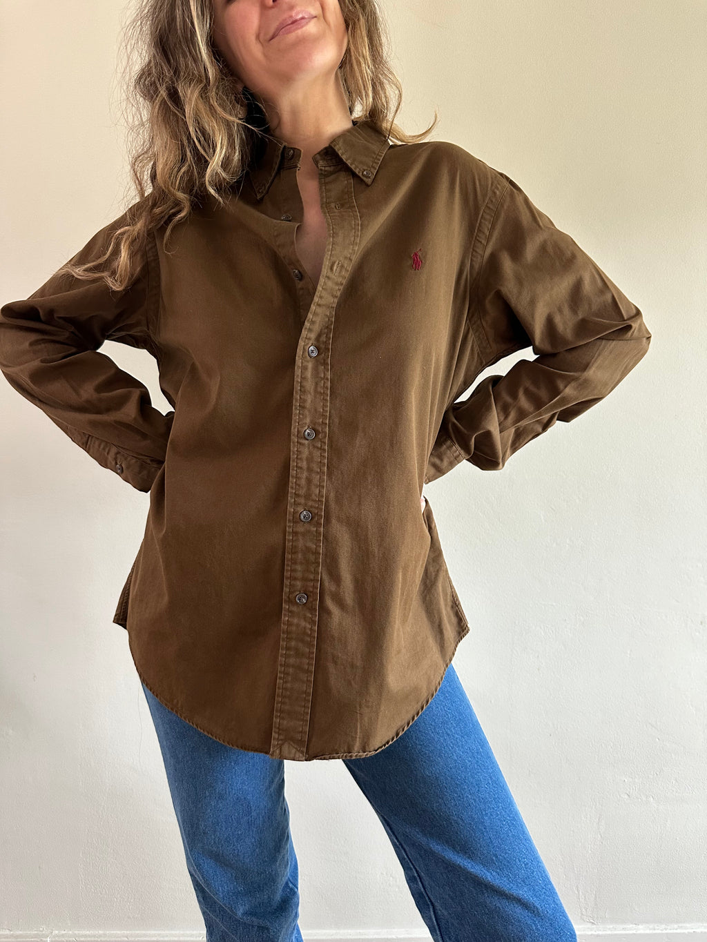 Ralph Lauren Cotton Button-Down Shirt