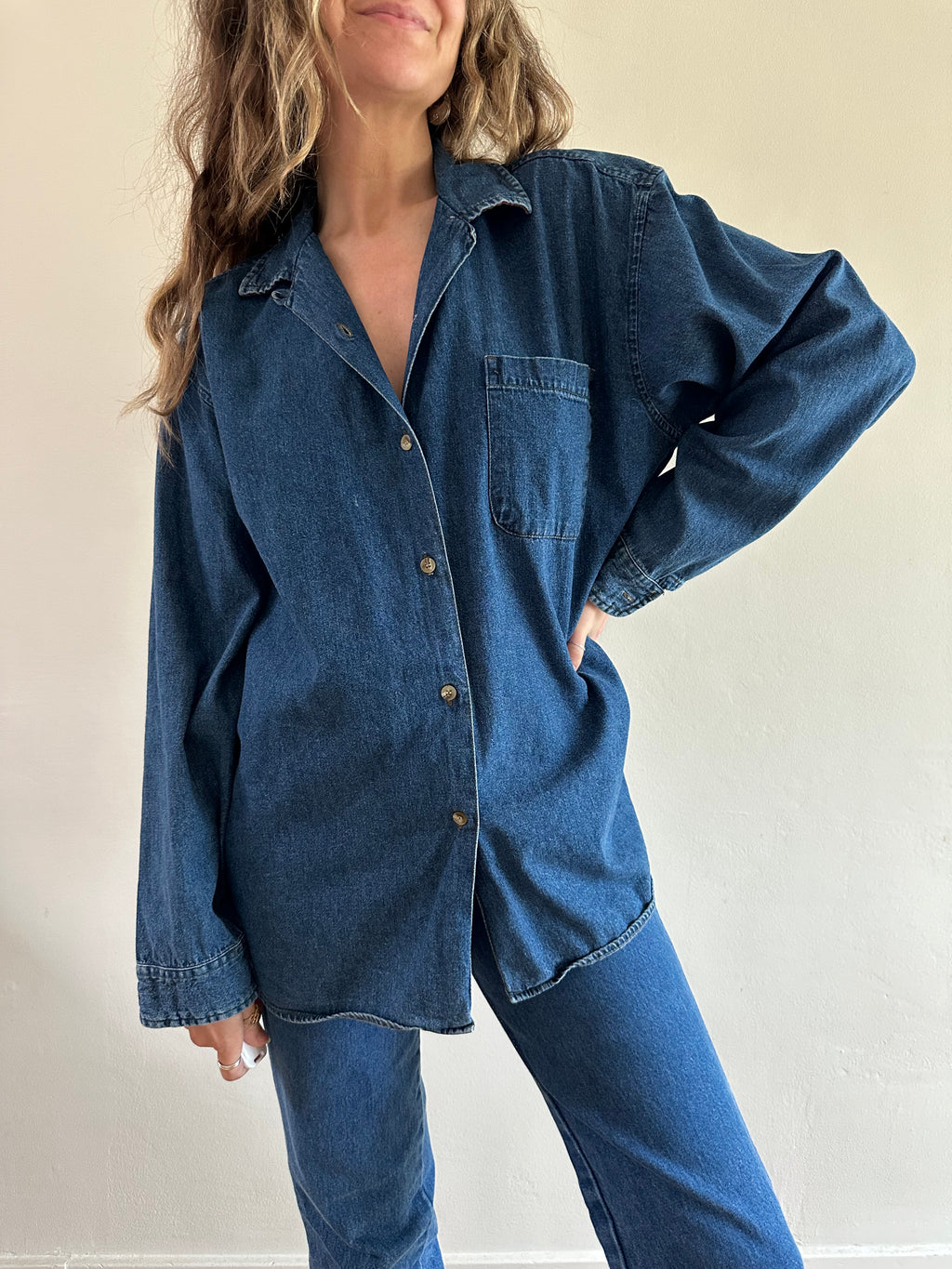 Woolrich Denim Button-Up Shirt