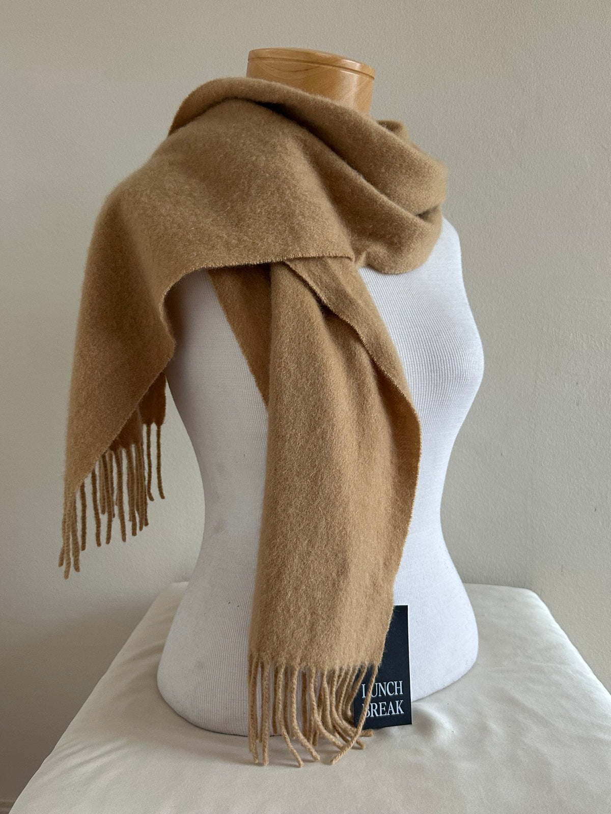 Cashmere Fringe Scarf