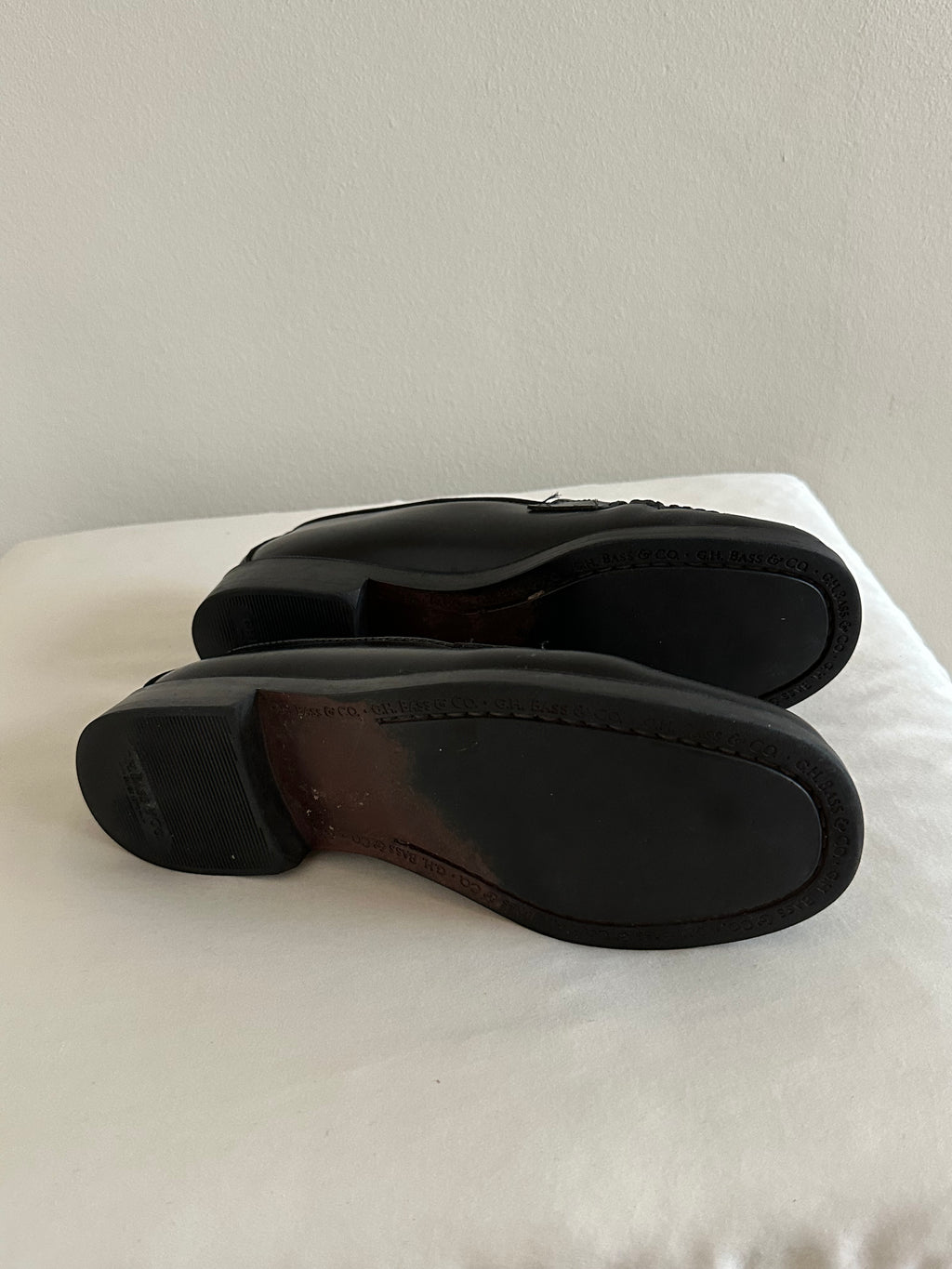 G.H. Bass Leather Penny Loafers