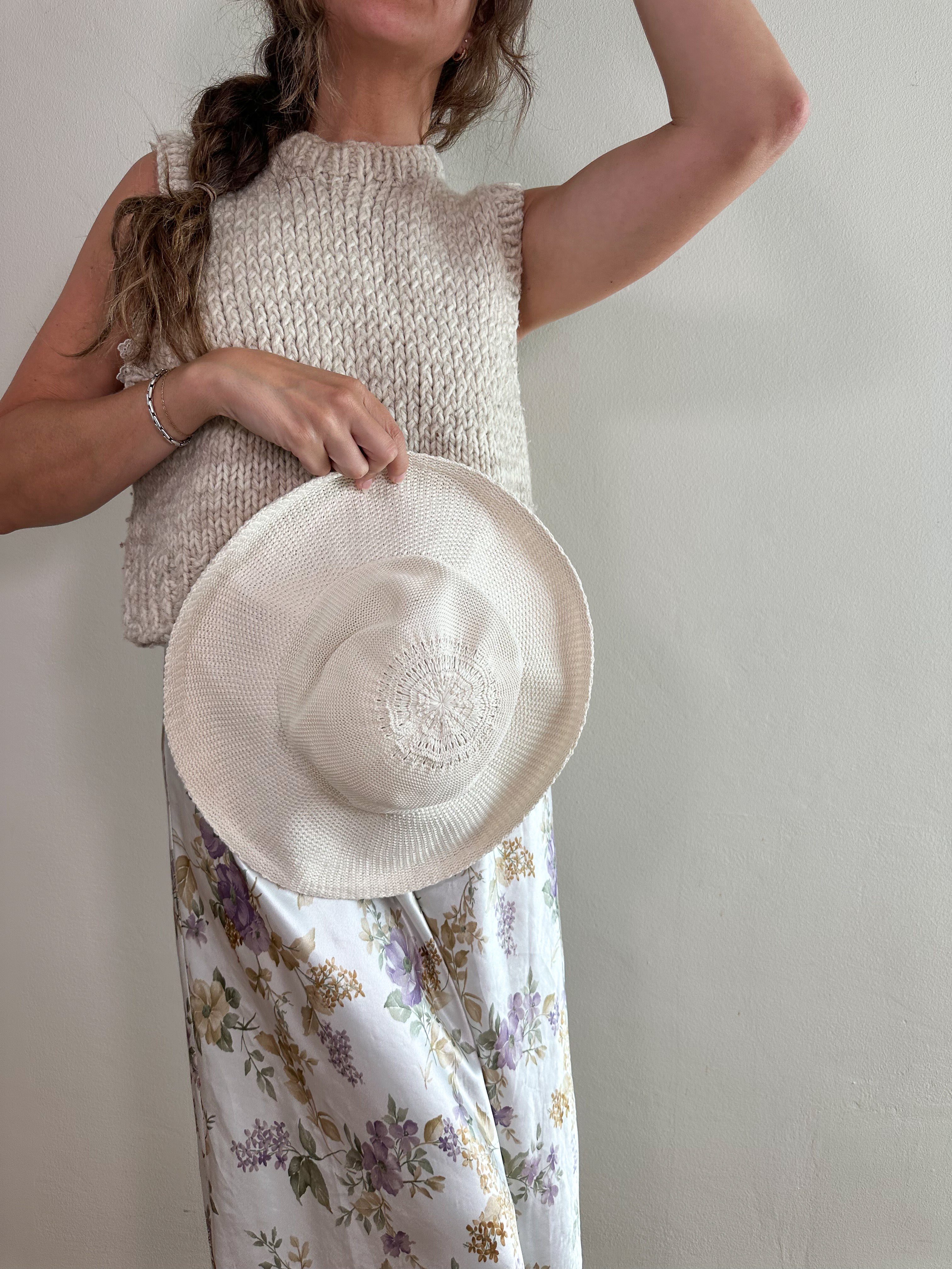 Handmade Knit Layering Tank