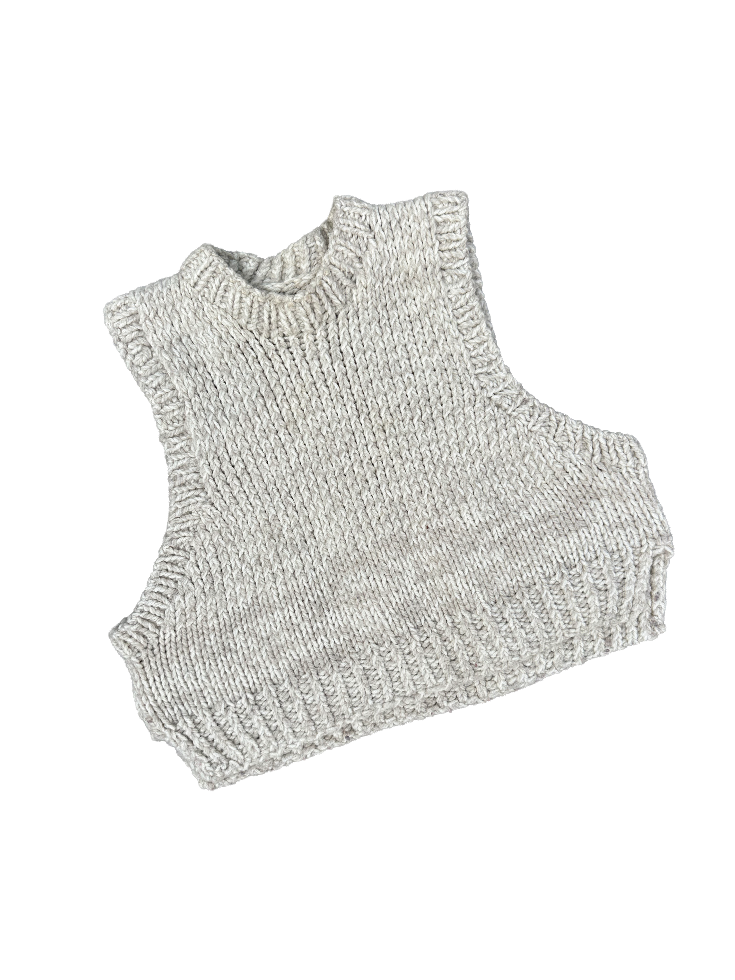 Handmade Knit Layering Tank
