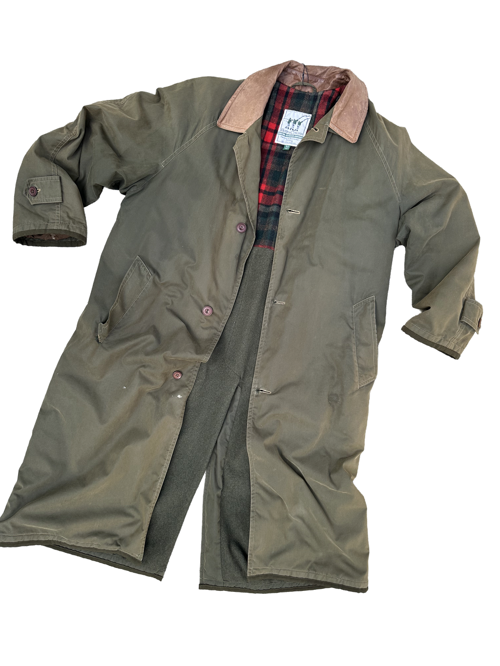 Henry Cottons Green Fisherman Chore Coat
