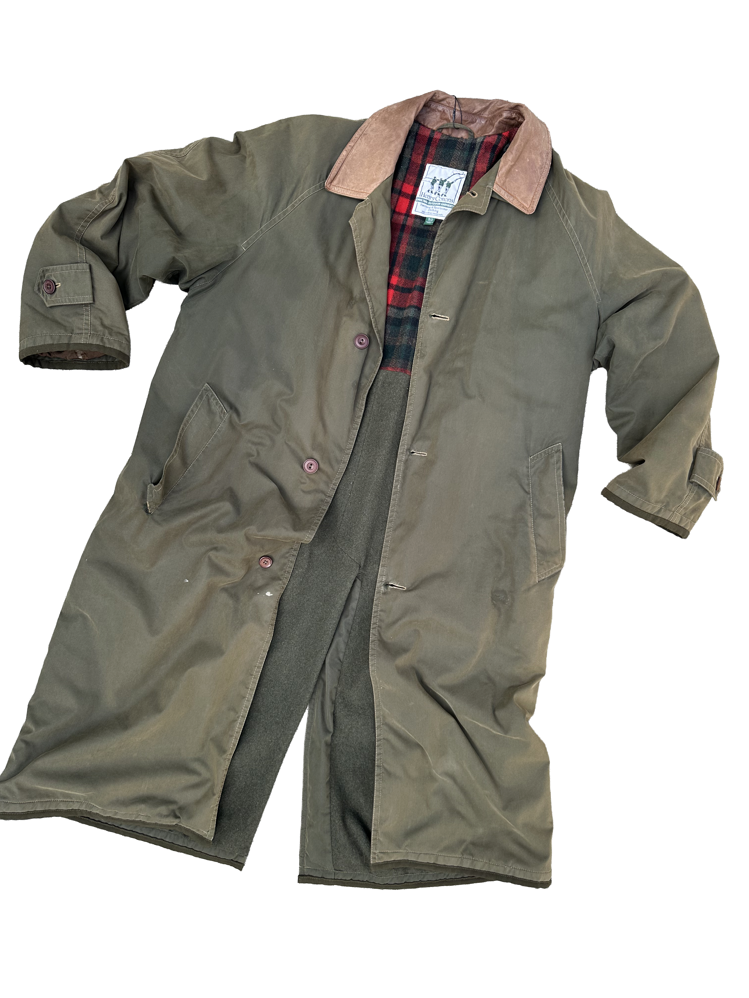 Henry Cottons Green Fisherman Chore Coat