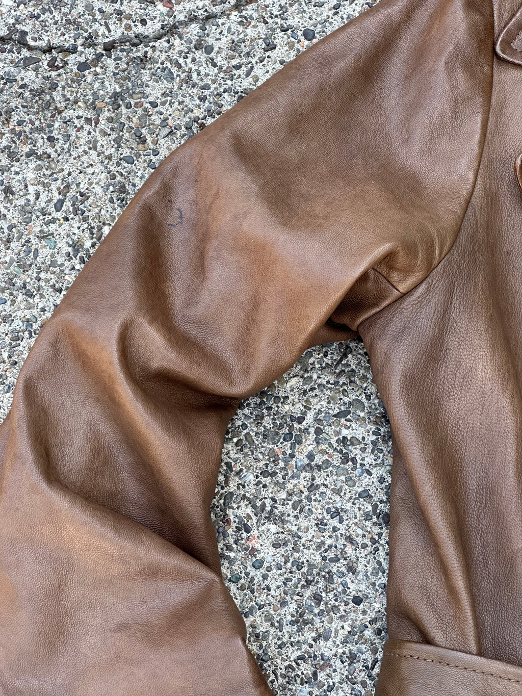 Buttery Soft Chocolate Leather Double Breasted Jacket