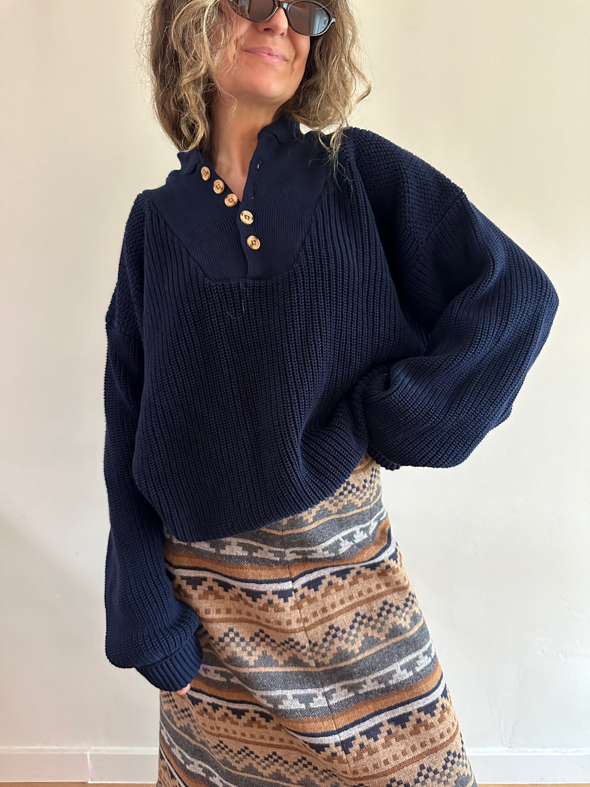 Eddie Bauer Cotton Henley Sweater