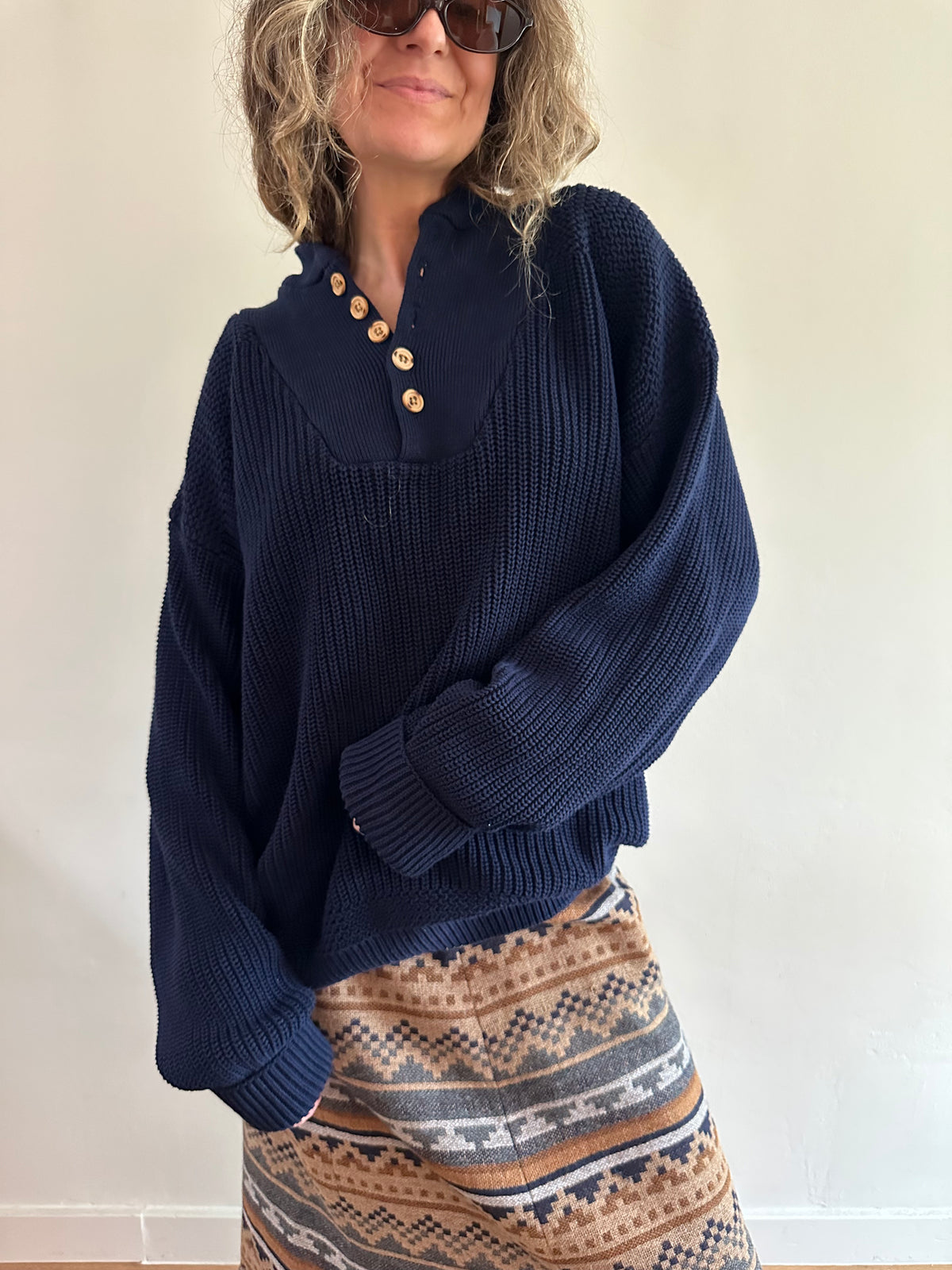 Eddie Bauer Cotton Henley Sweater