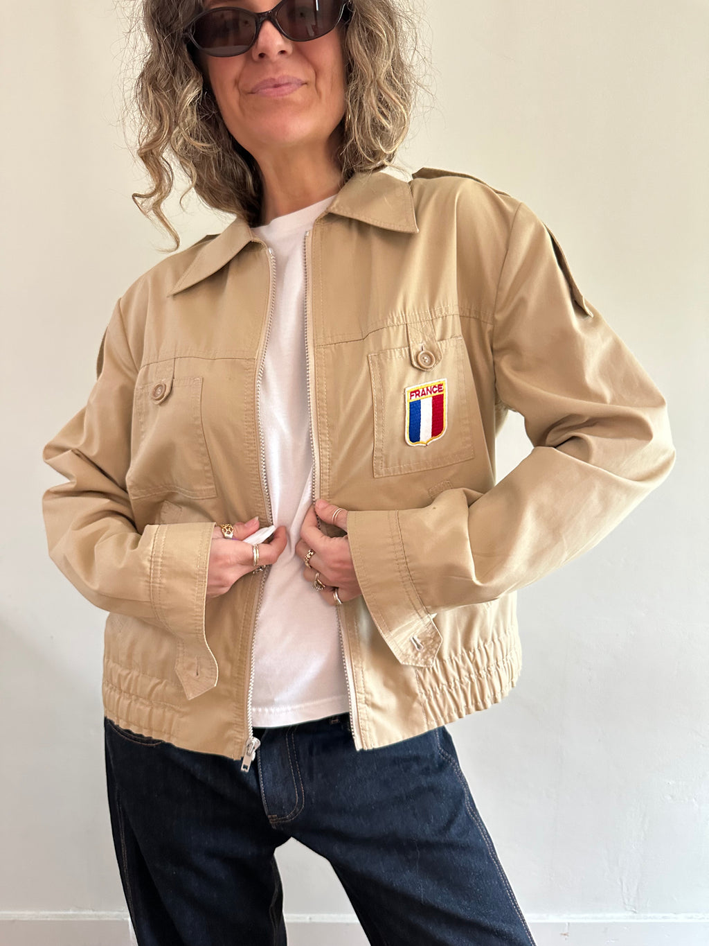 French Patch Utility Jacket