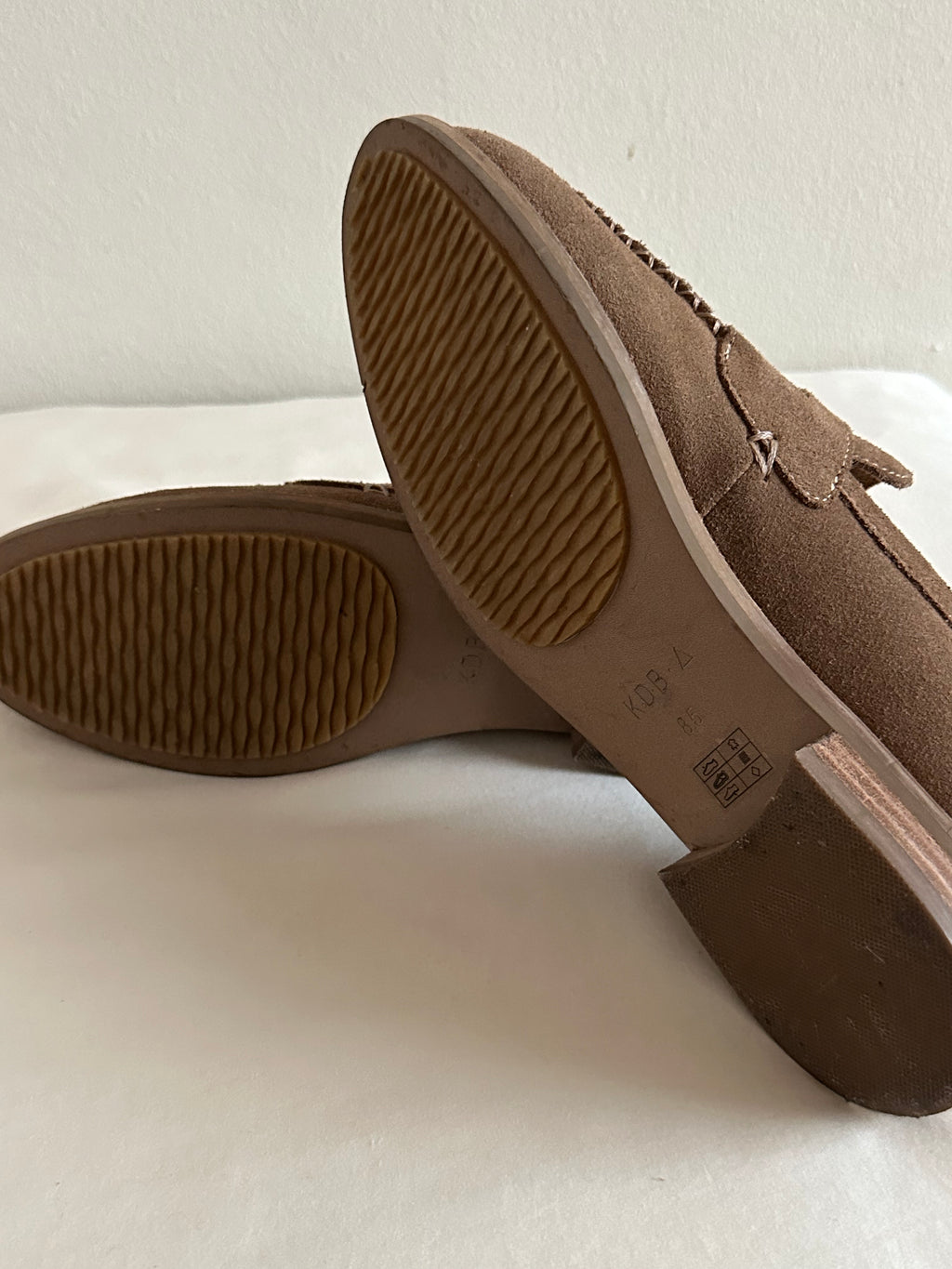 Kelsi Dagger Lens Suede Loafers