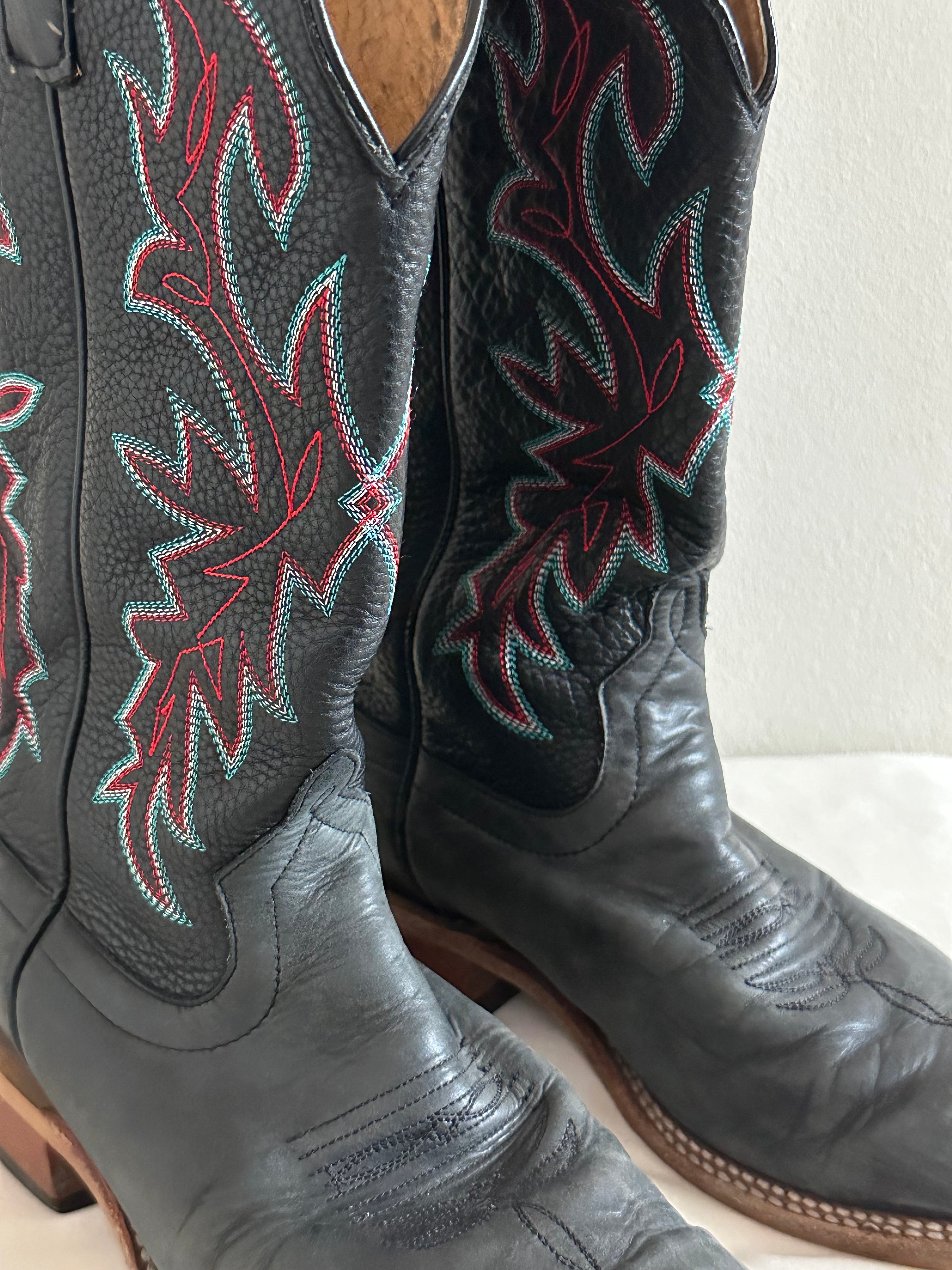 Square Toe Western Boots