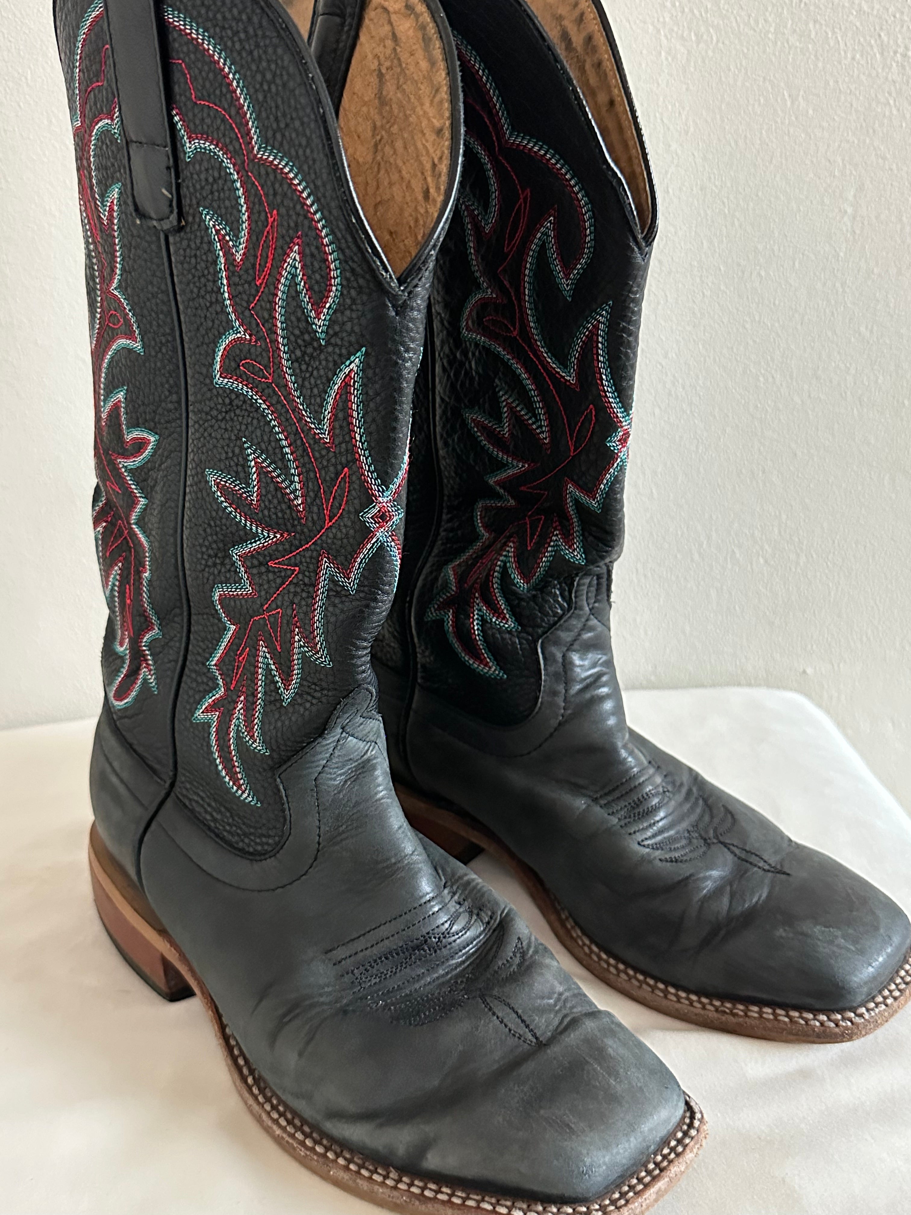 Square Toe Western Boots