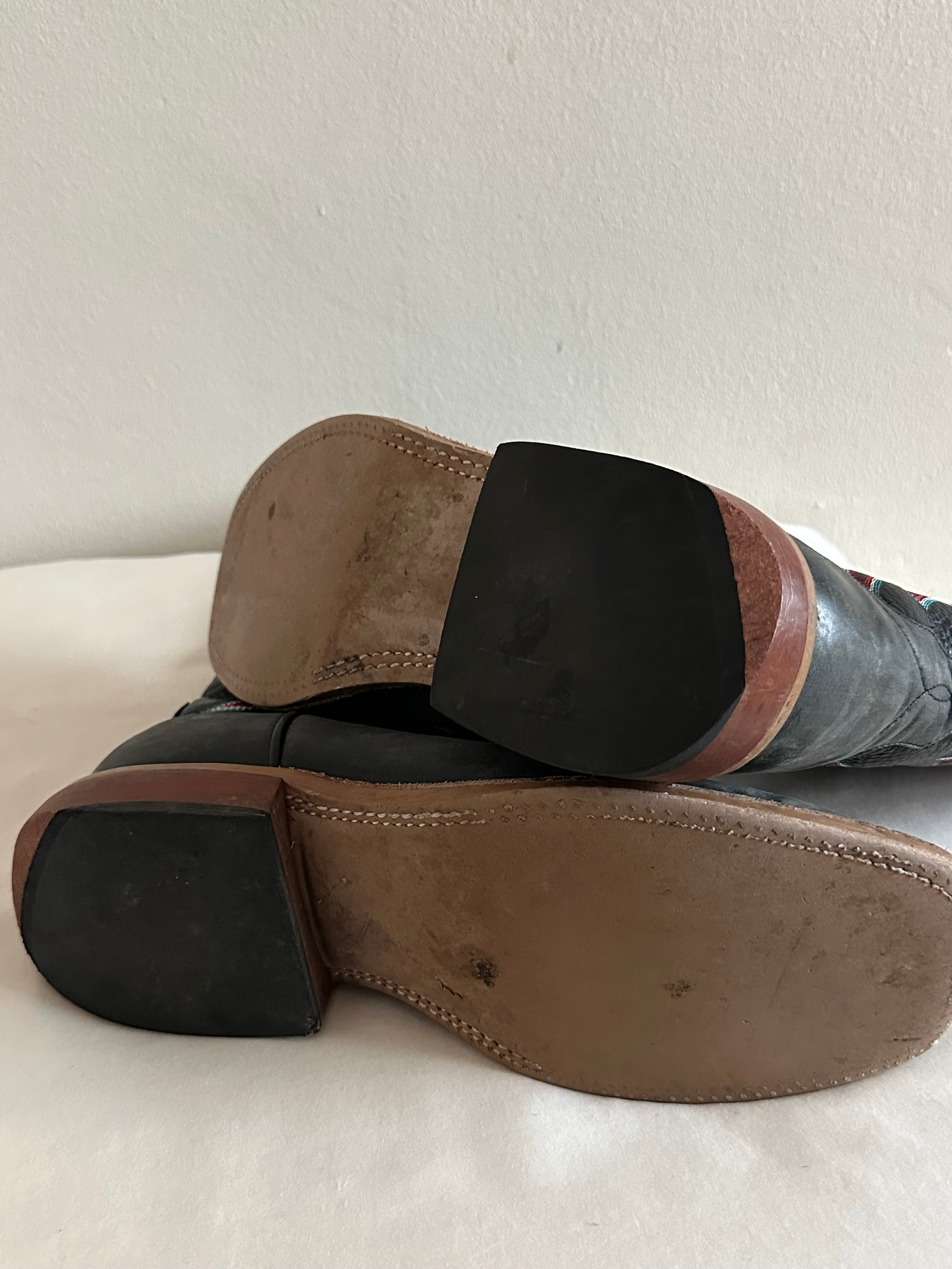 Square Toe Western Boots