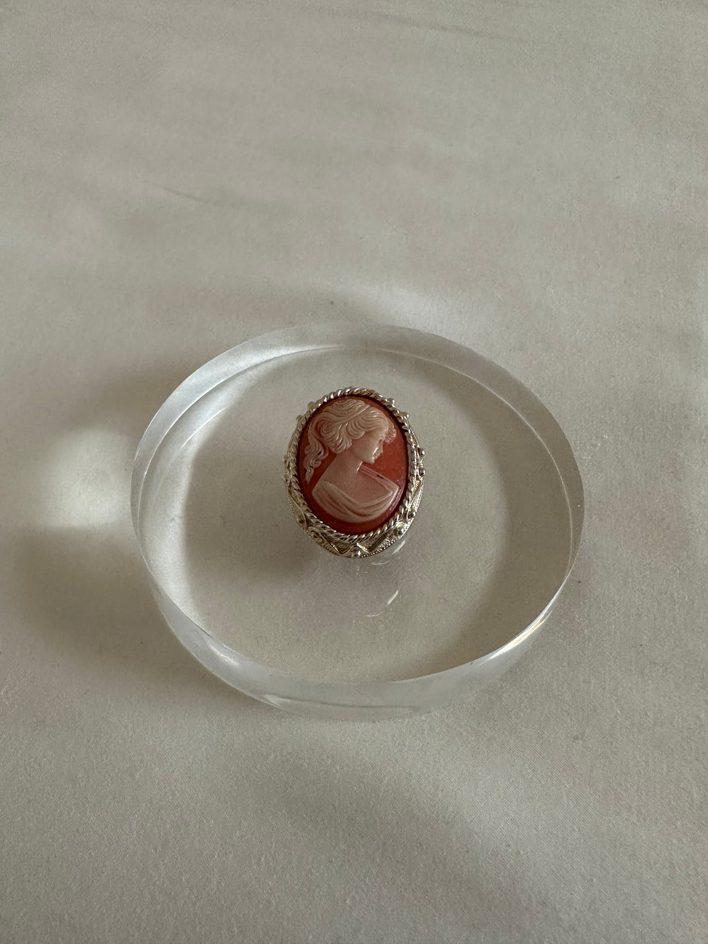 Sarah Coventry Cameo Brooch / Pendant