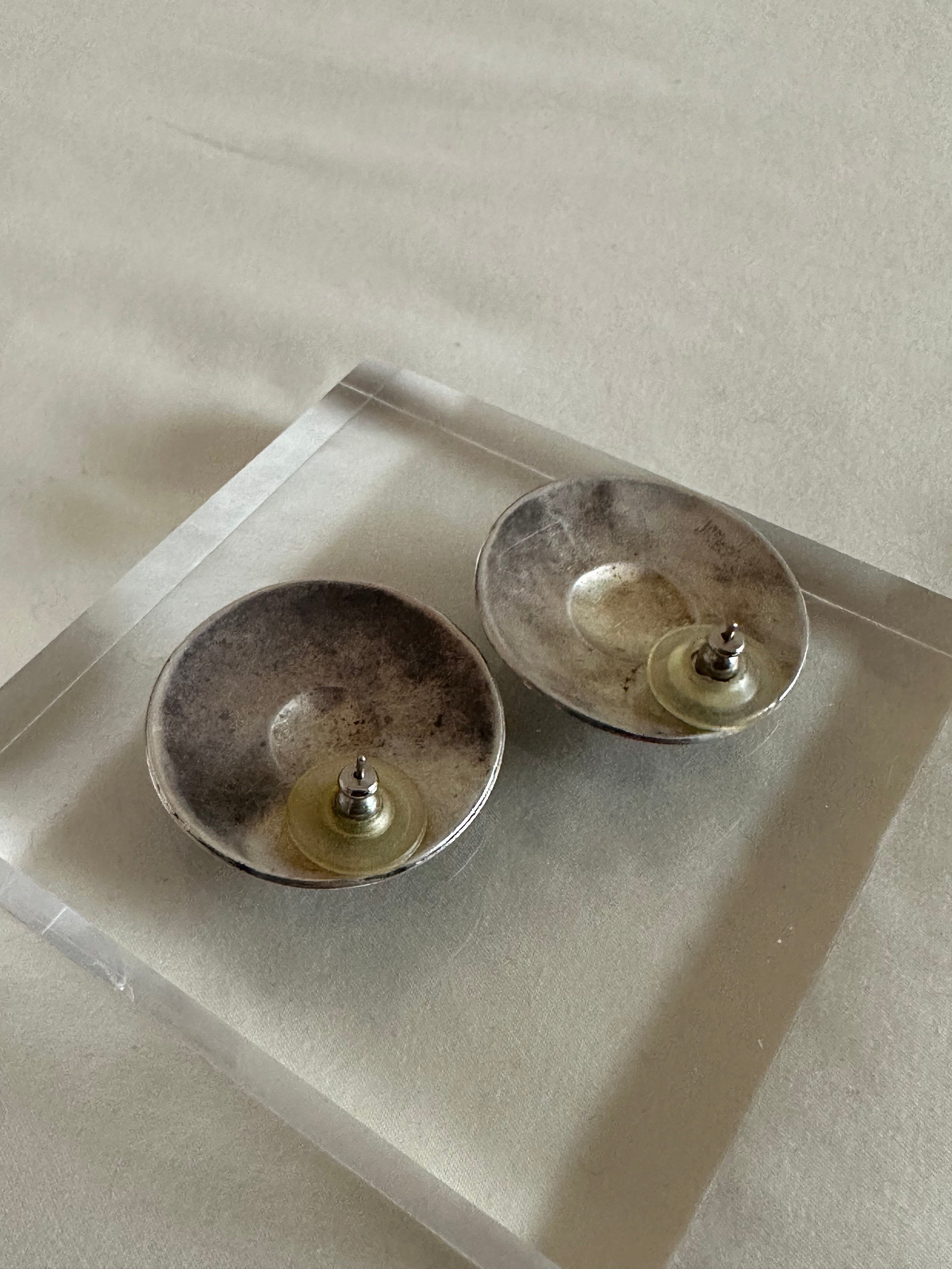 Medallion Stud Earrings