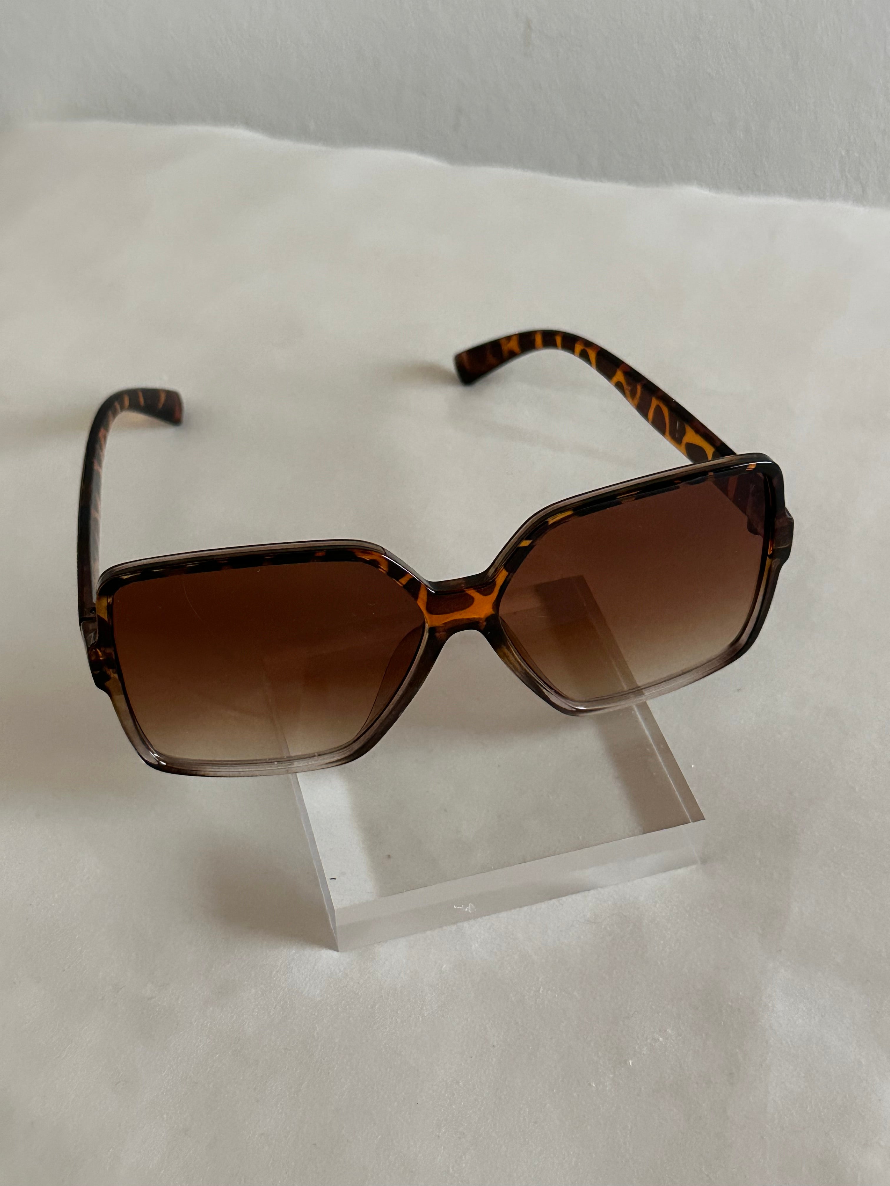 Tortoiseshell Square Sunglasses