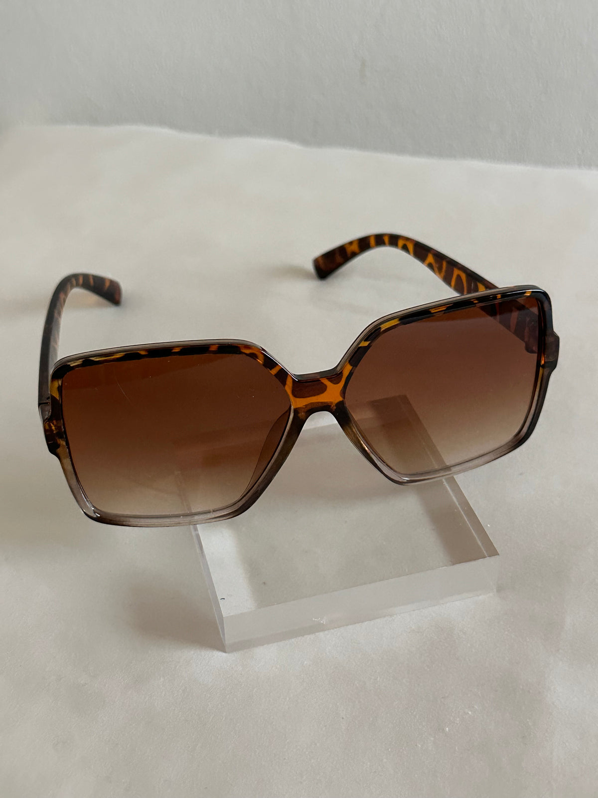 Tortoiseshell Square Sunglasses