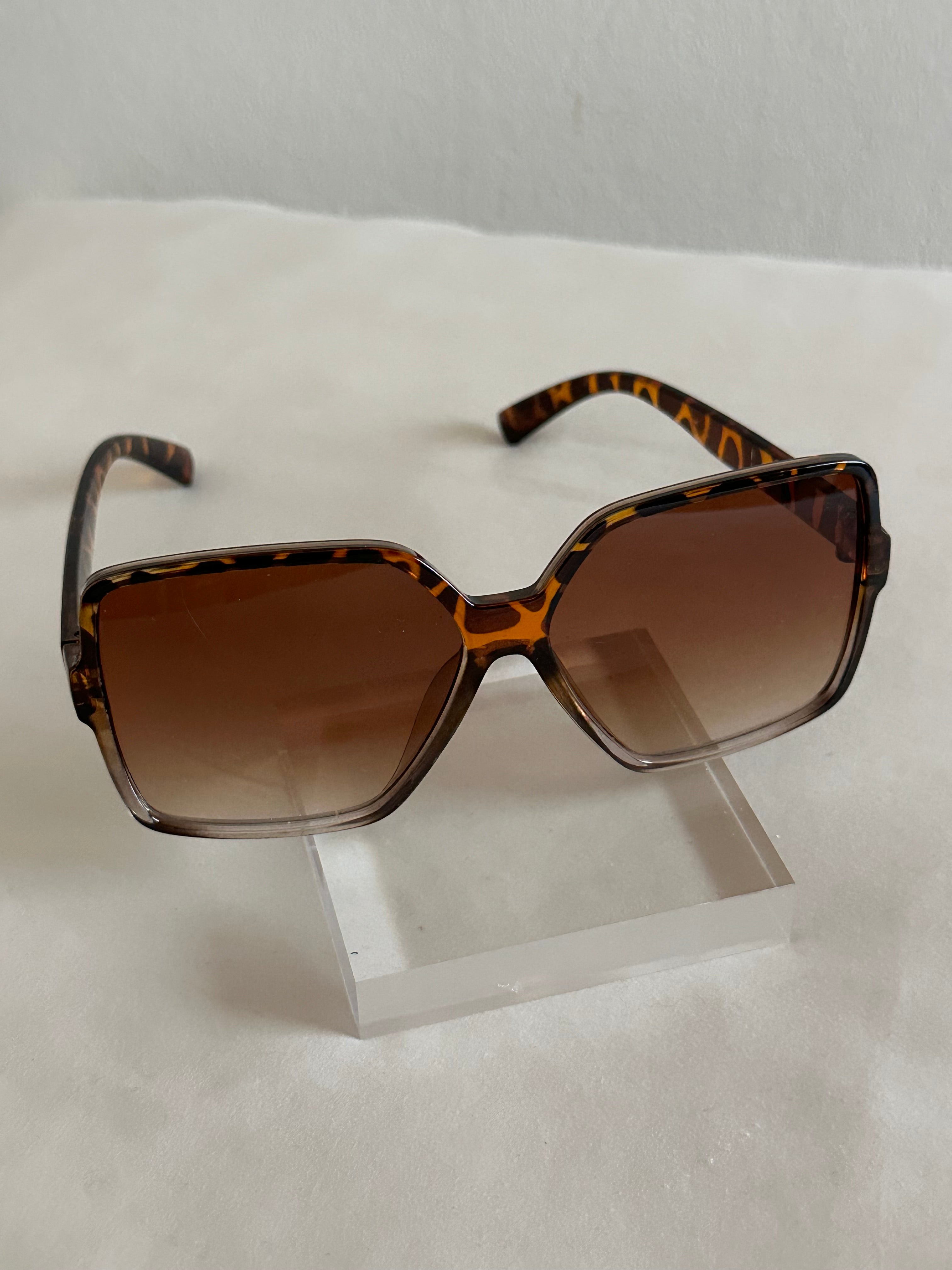 Tortoiseshell Square Sunglasses