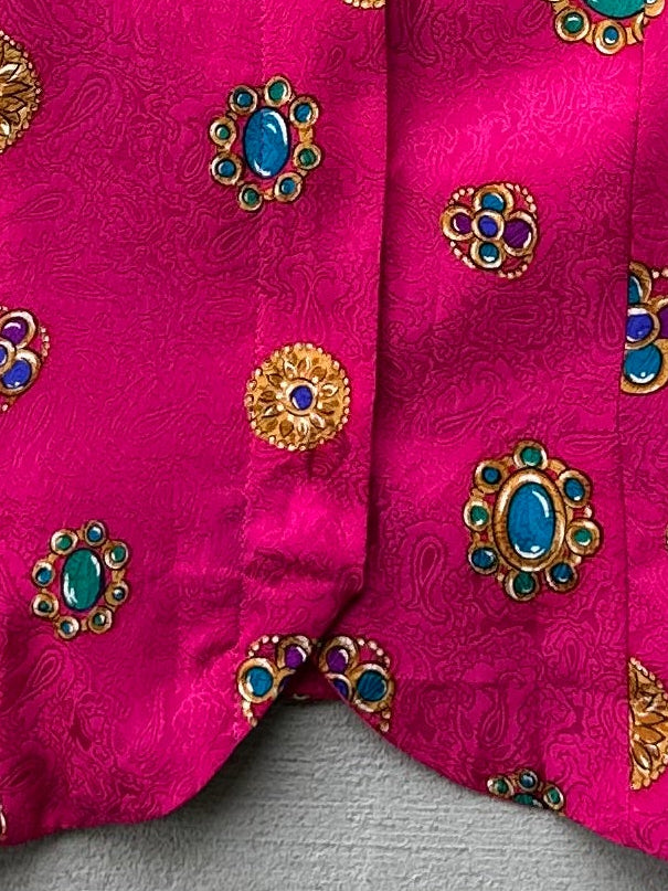 Adrianna Pappél Silk Gemstones Jacket