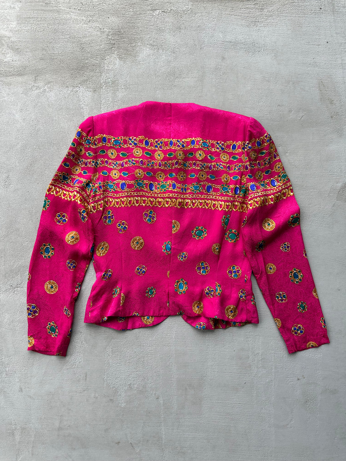 Adrianna Pappél Silk Gemstones Jacket