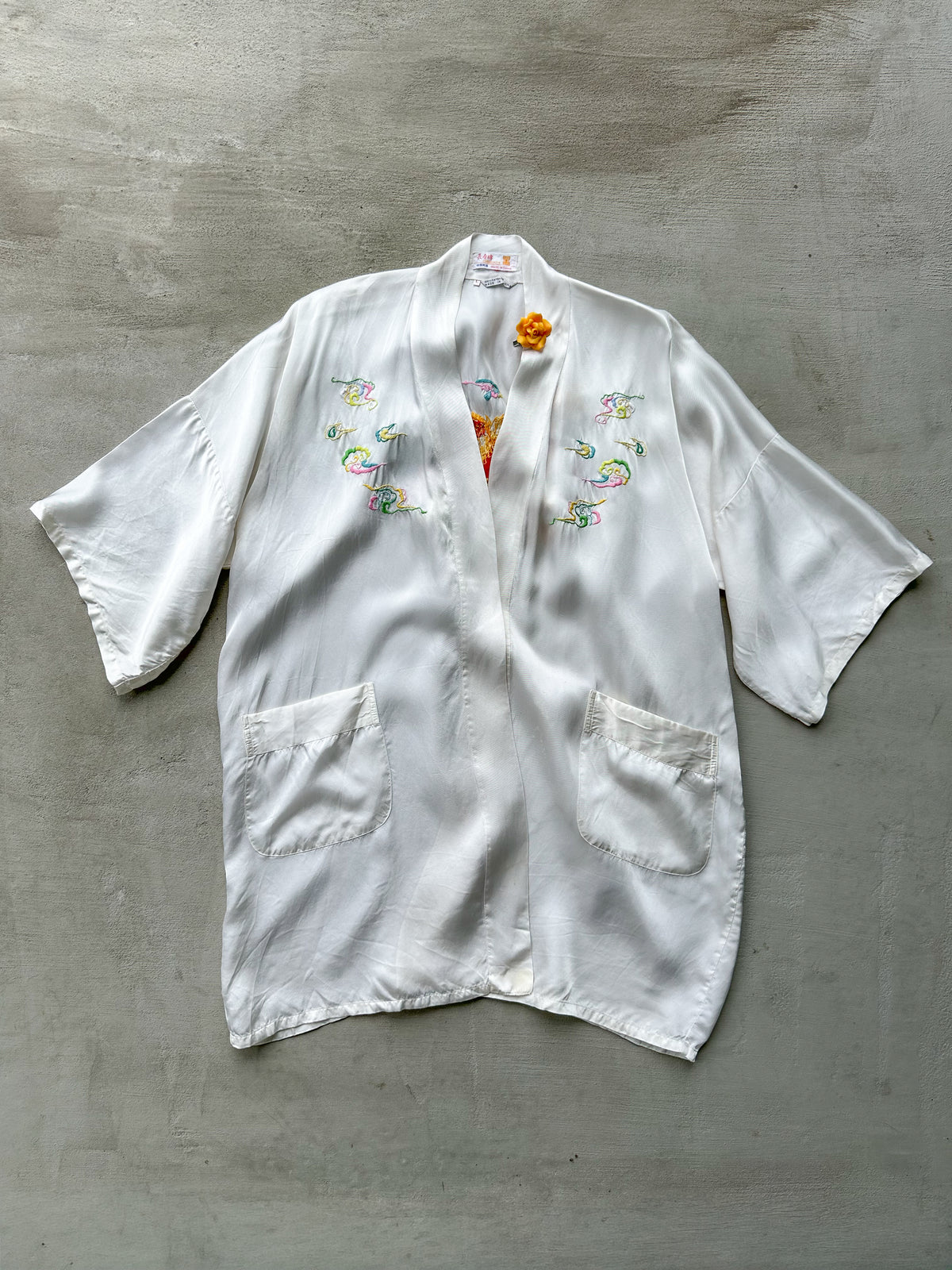 Embroidered Vintage Kimono