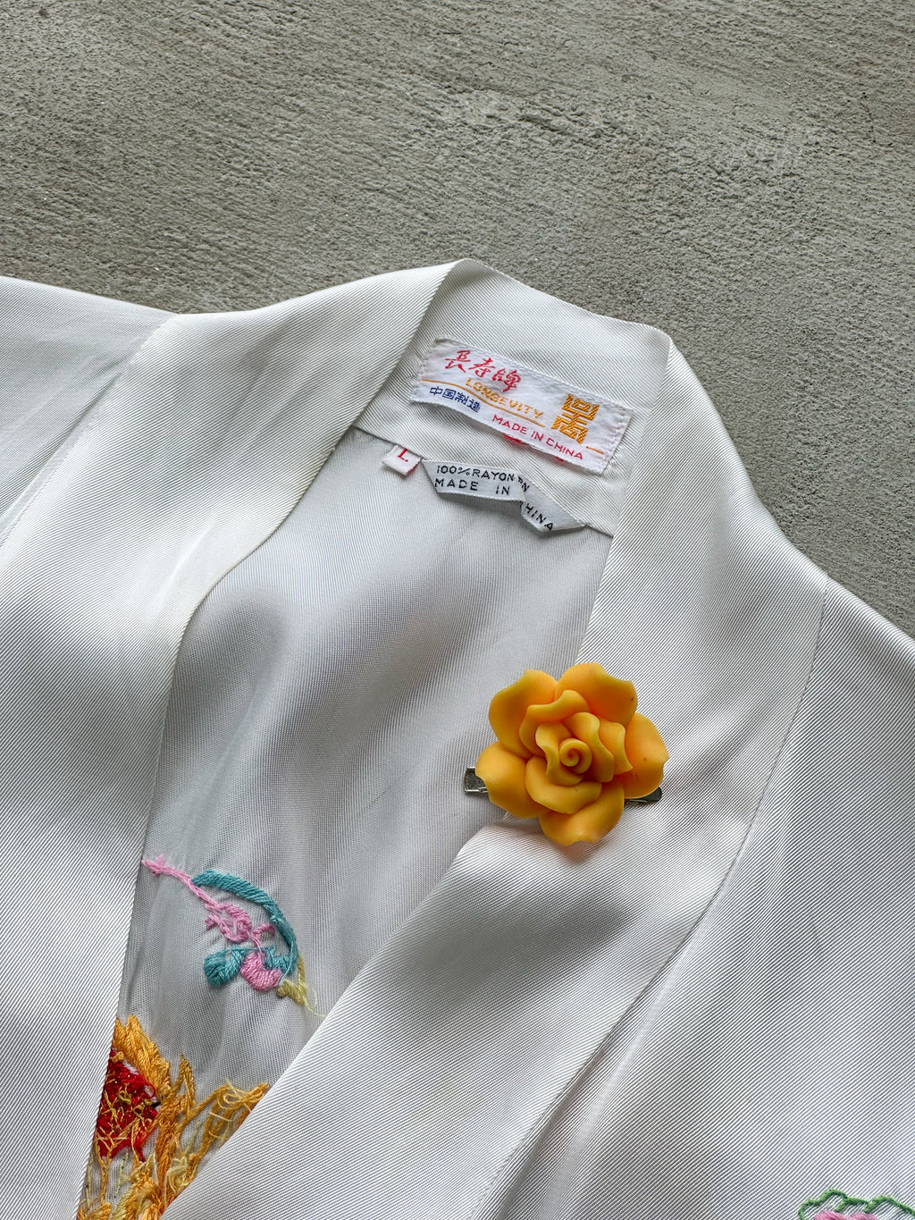 Embroidered Vintage Kimono