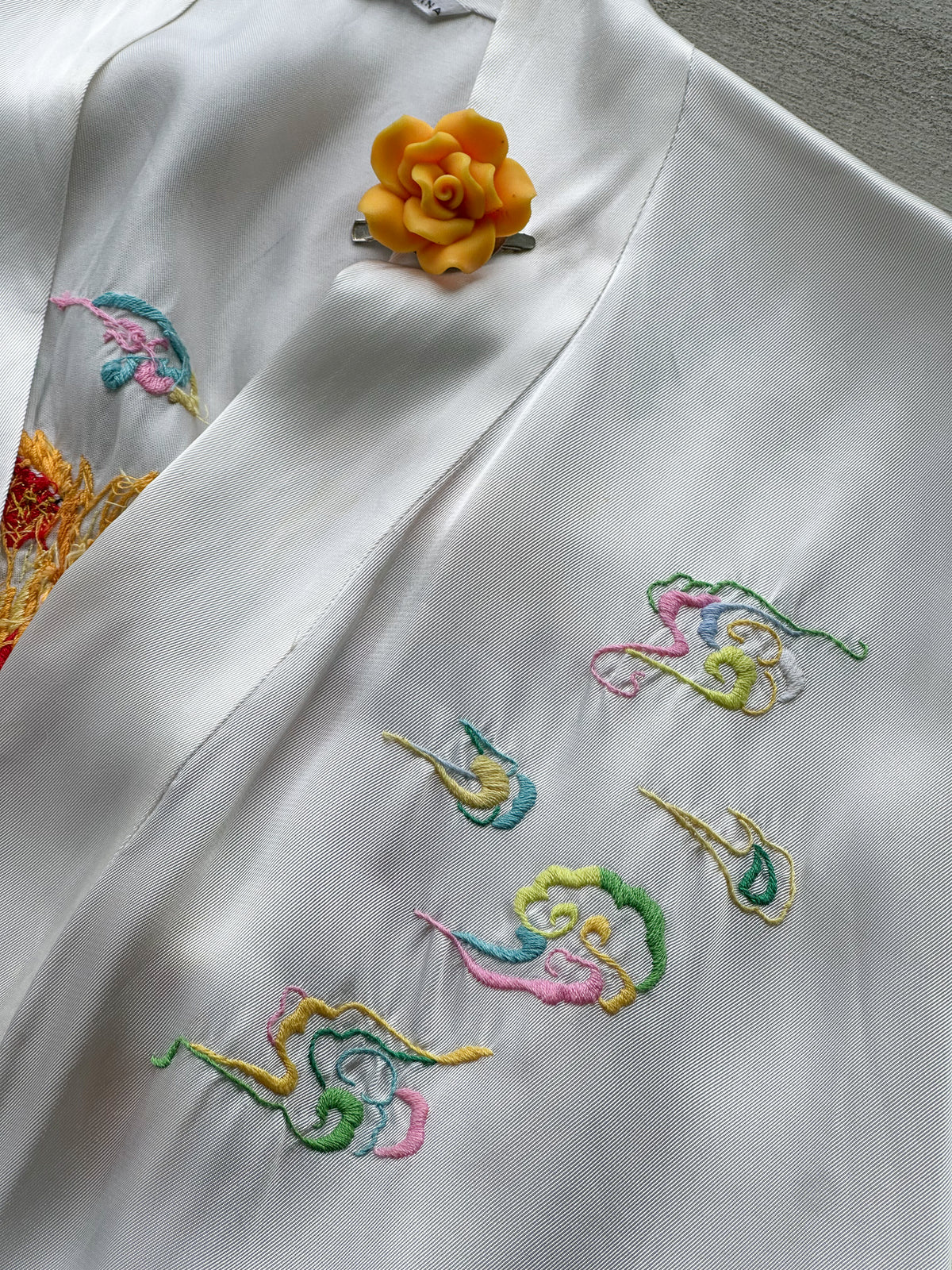 Embroidered Vintage Kimono