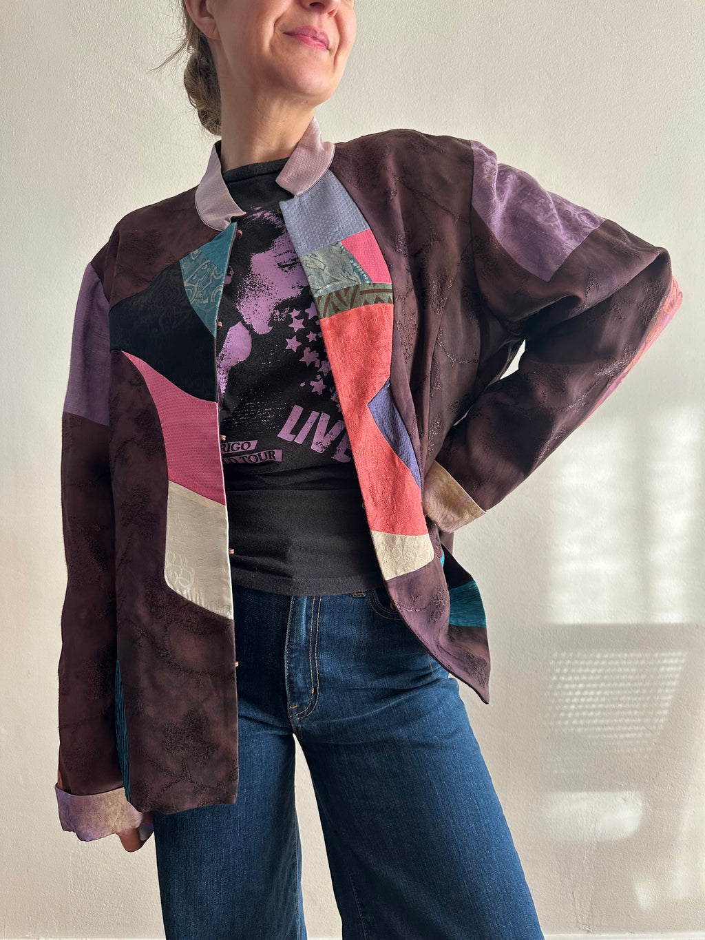 90s Patchwork Jacket