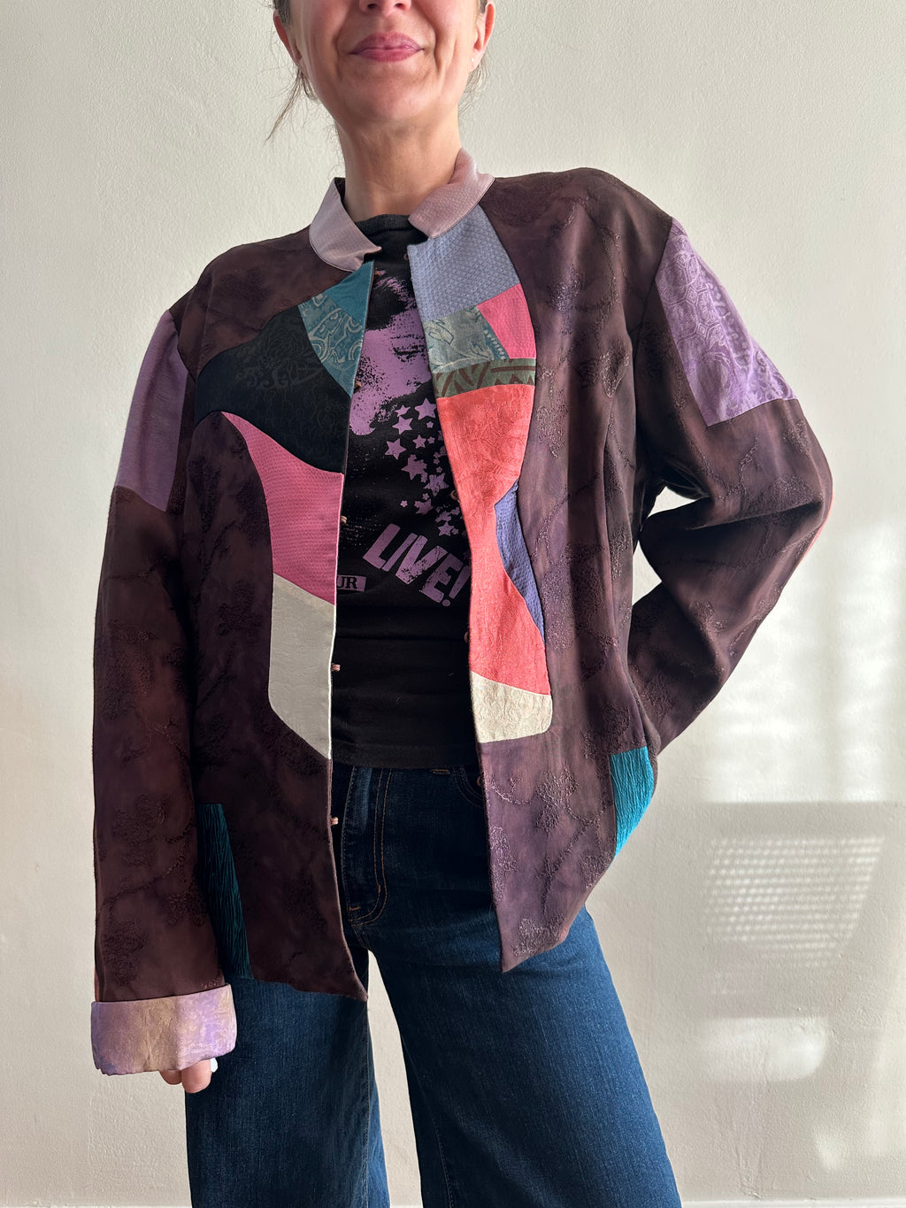 90s Patchwork Jacket