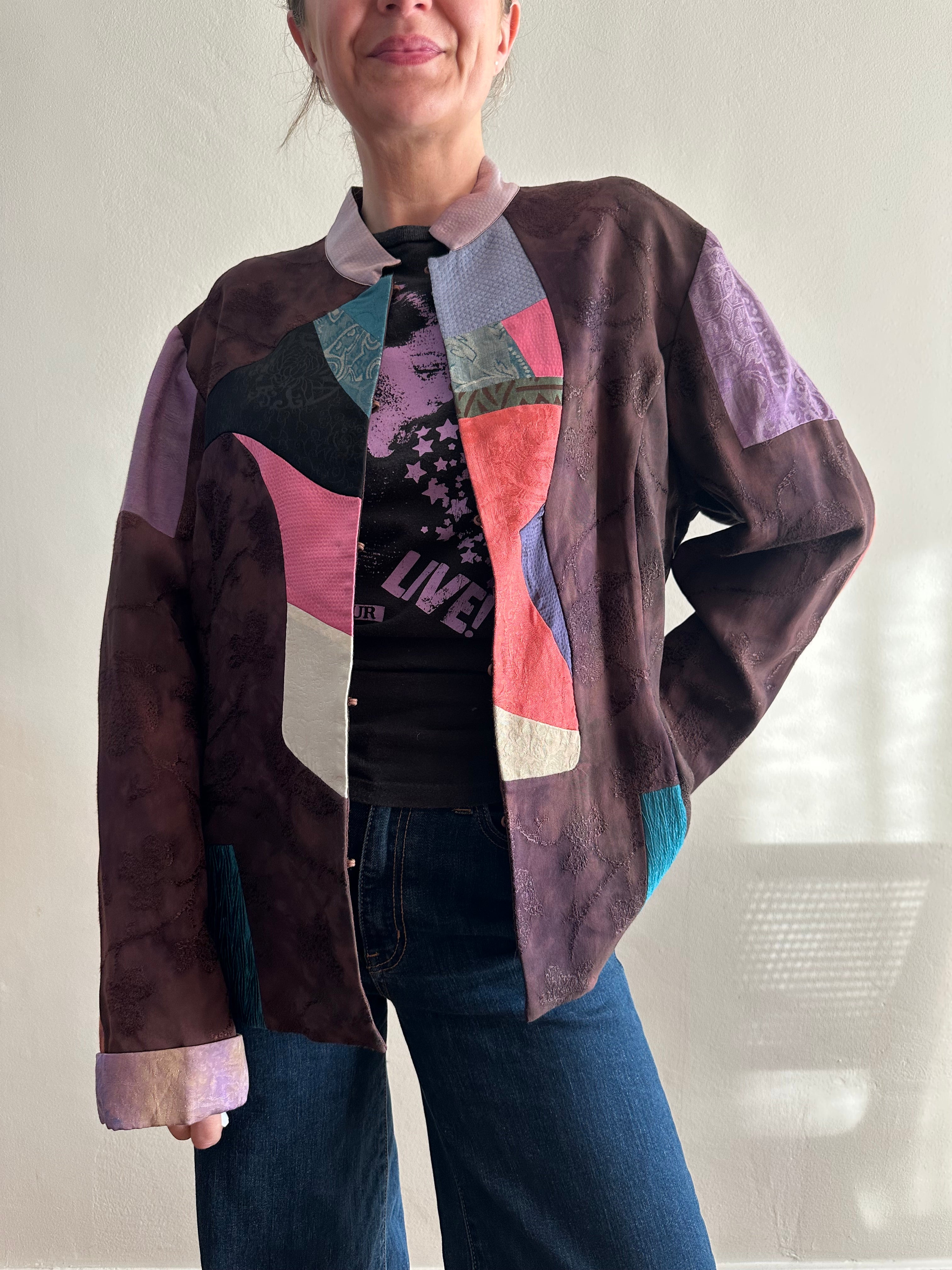 90s Patchwork Jacket