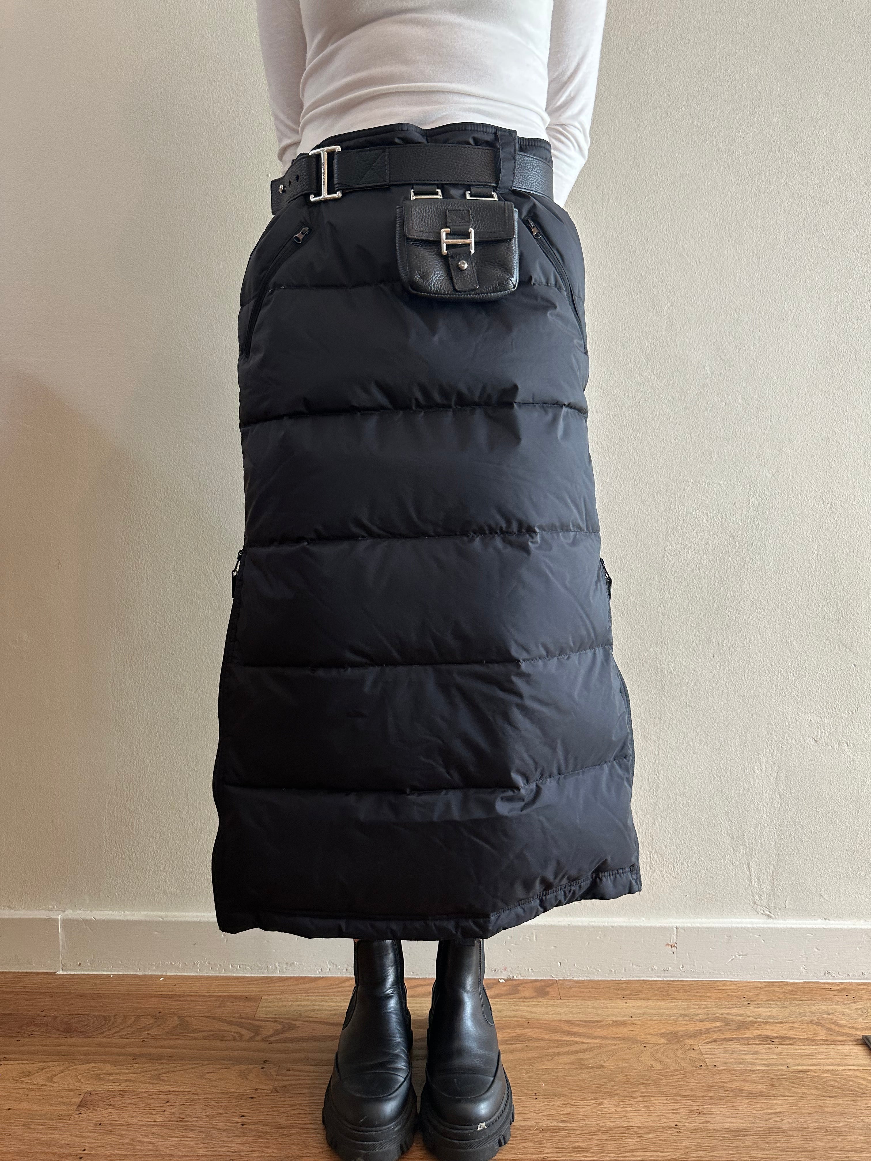 [modern] Puffer Down Skirt