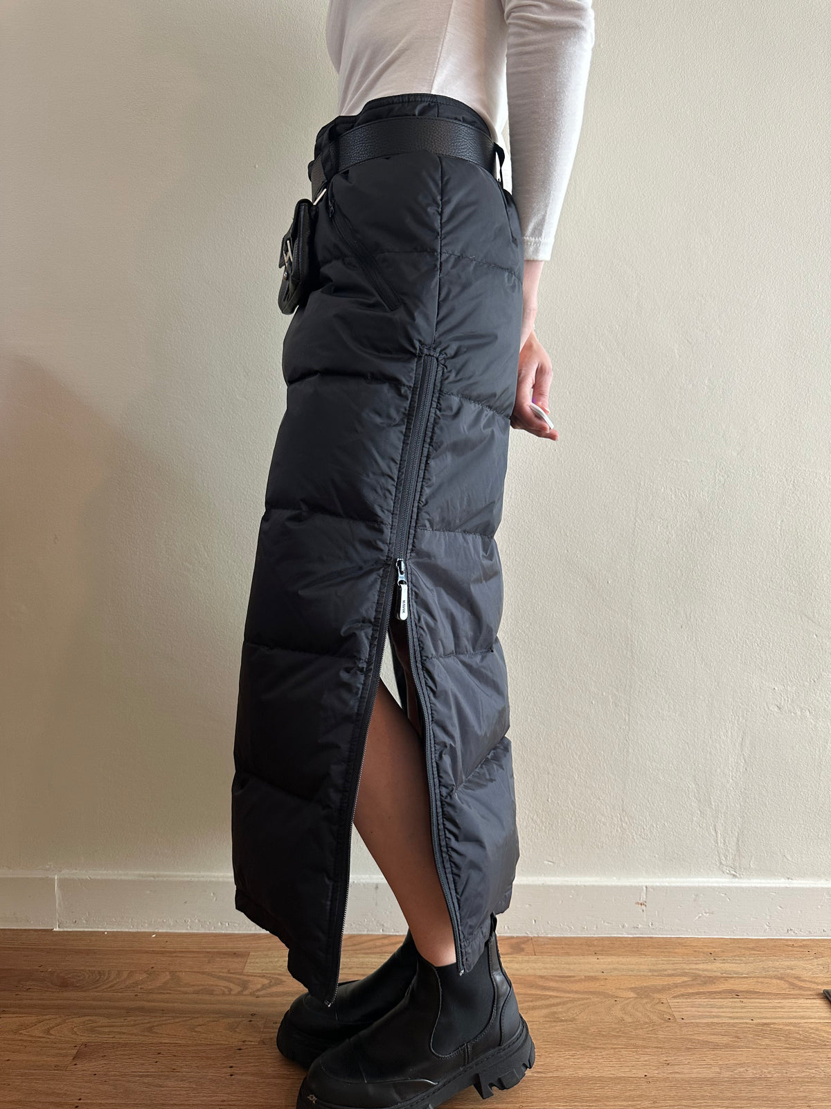 [modern] Puffer Down Skirt