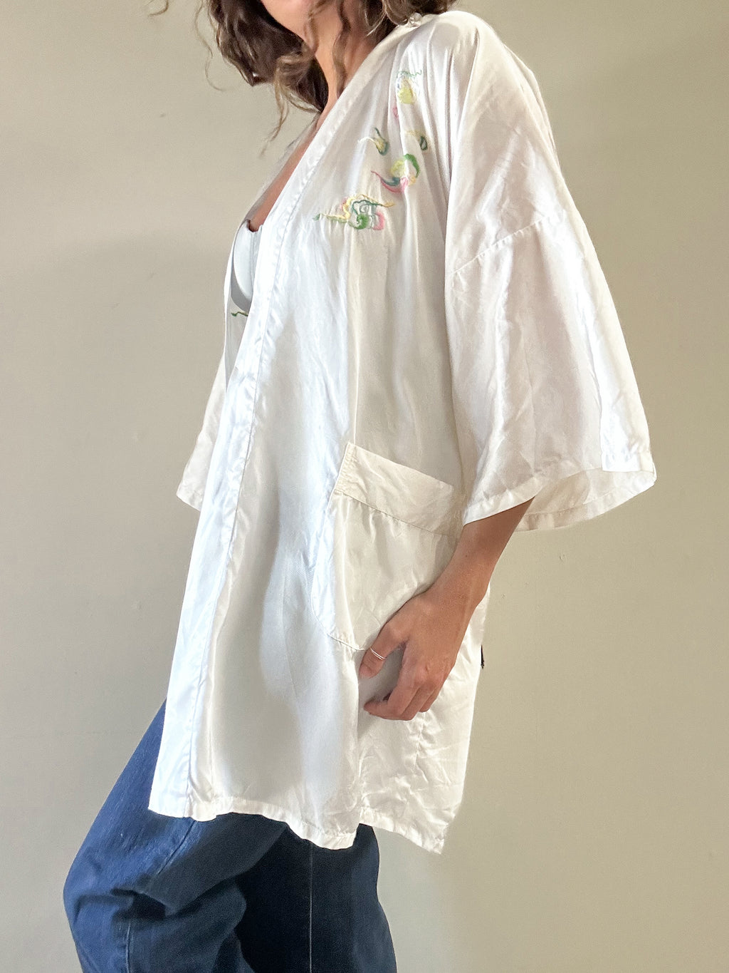 Embroidered Vintage Kimono
