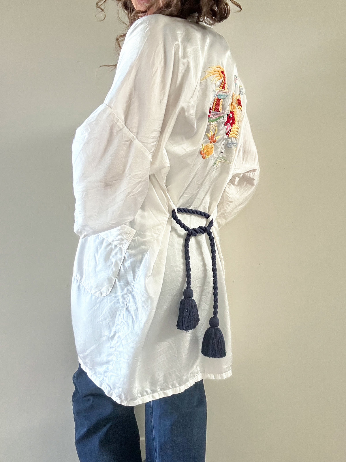 Embroidered Vintage Kimono
