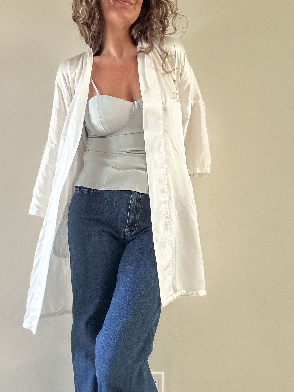 Embroidered Vintage Kimono