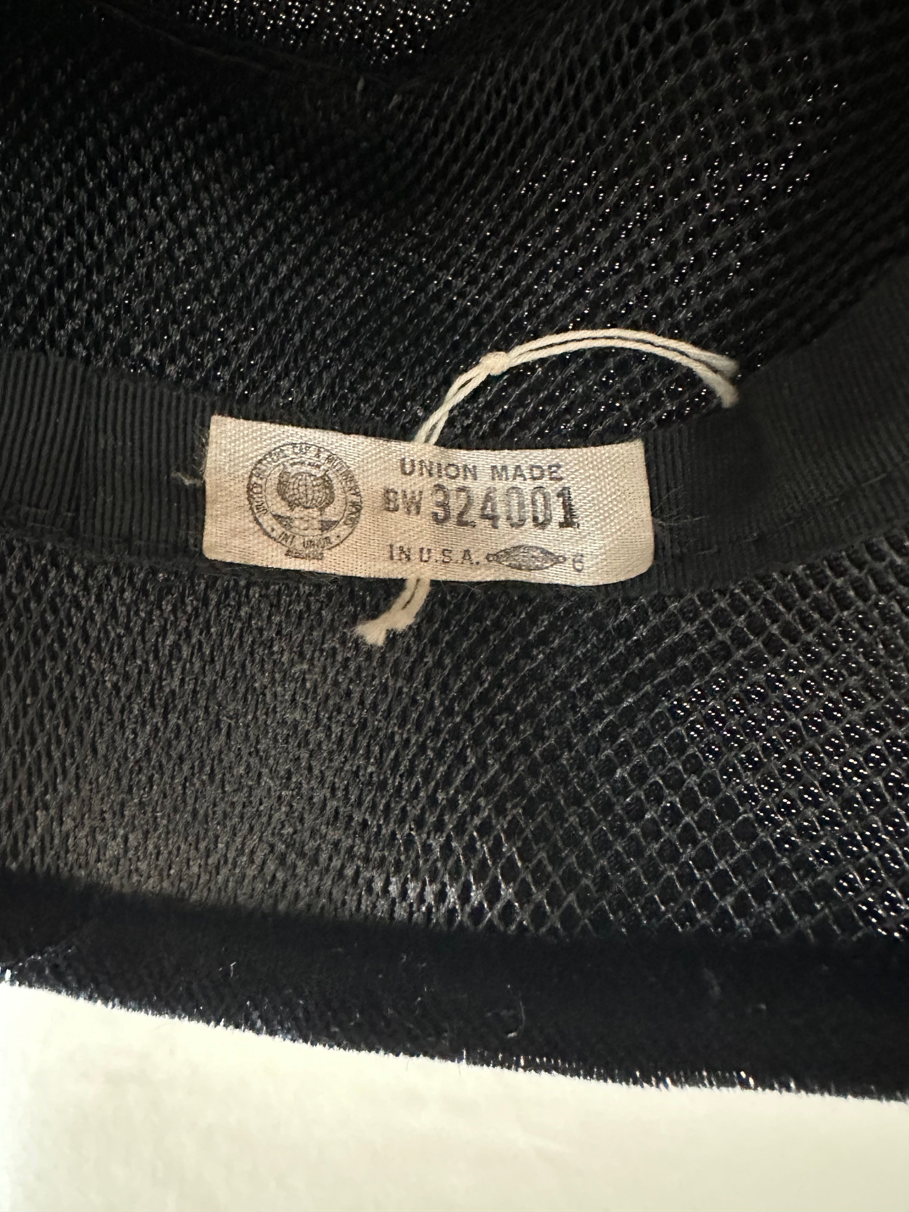 50s/60s Velvet and Fur Hat