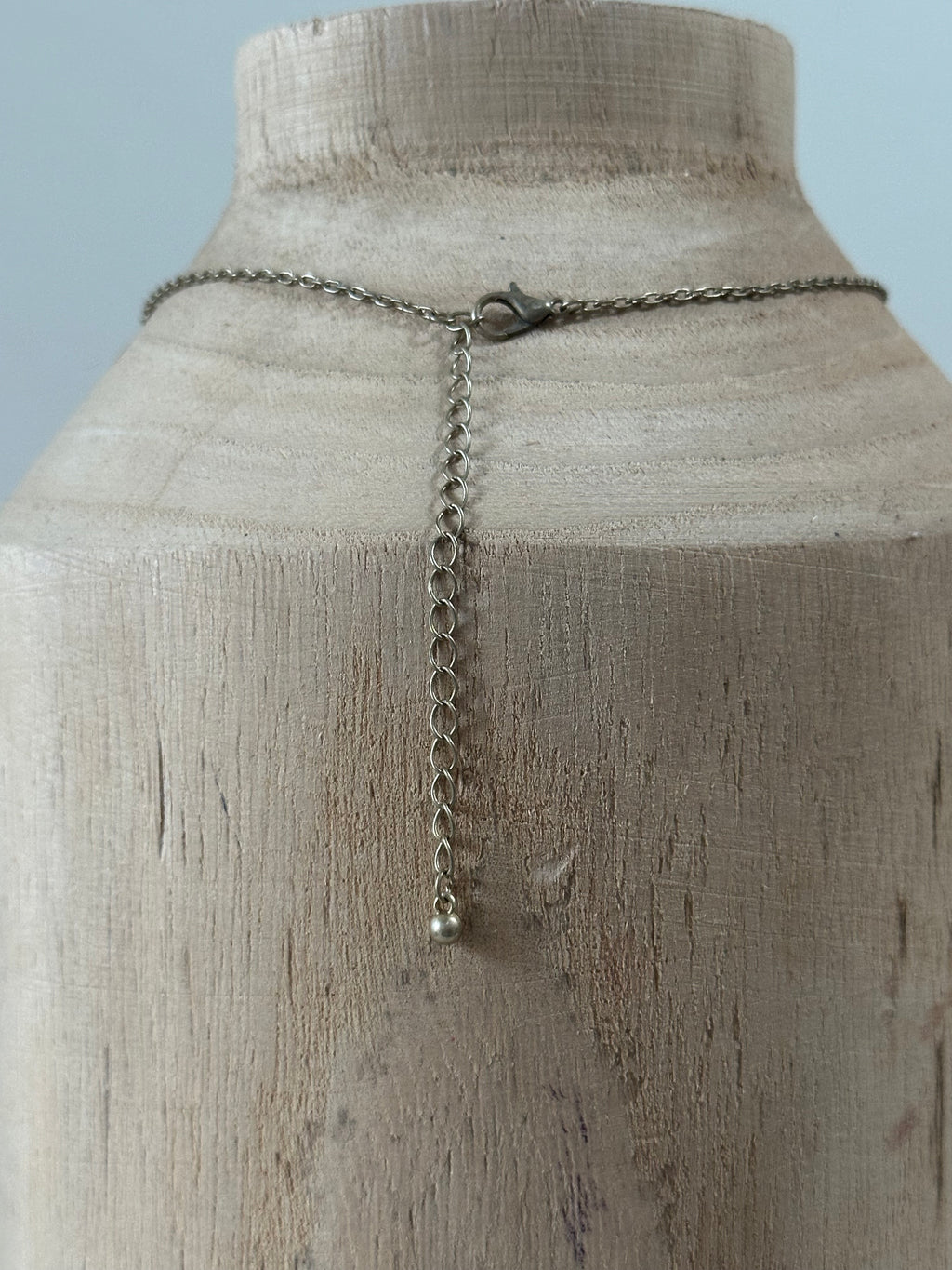 Animal Print Pony Hair Pendant Necklace