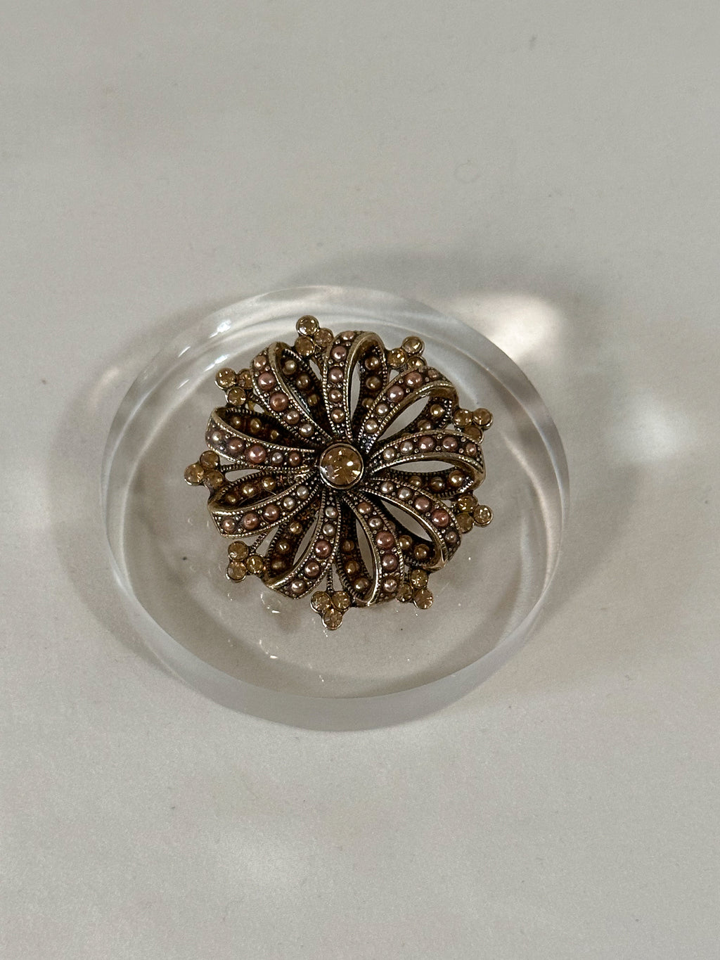 Liz Claiborne Pinwheel Brooch