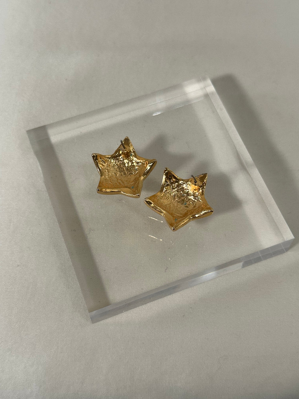 Enamel Star Stud Earrings