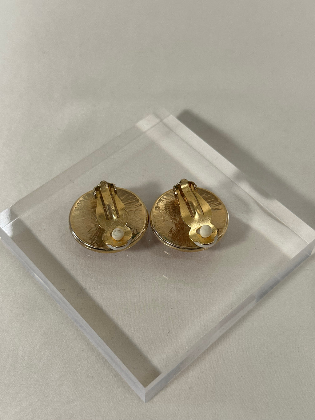 Bullseye Clip-On Earrings