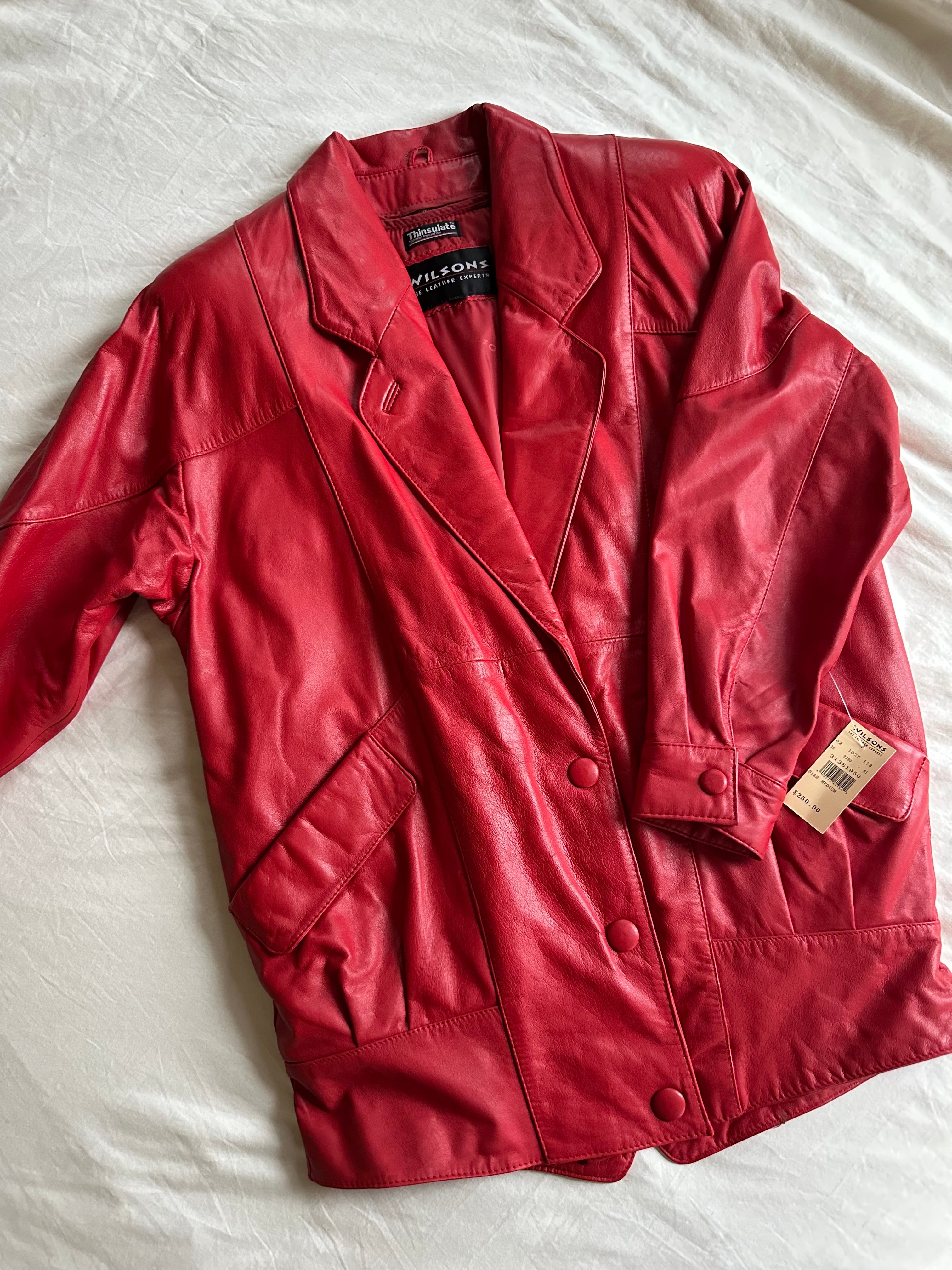Deadstock Wilsons Leather Jacket