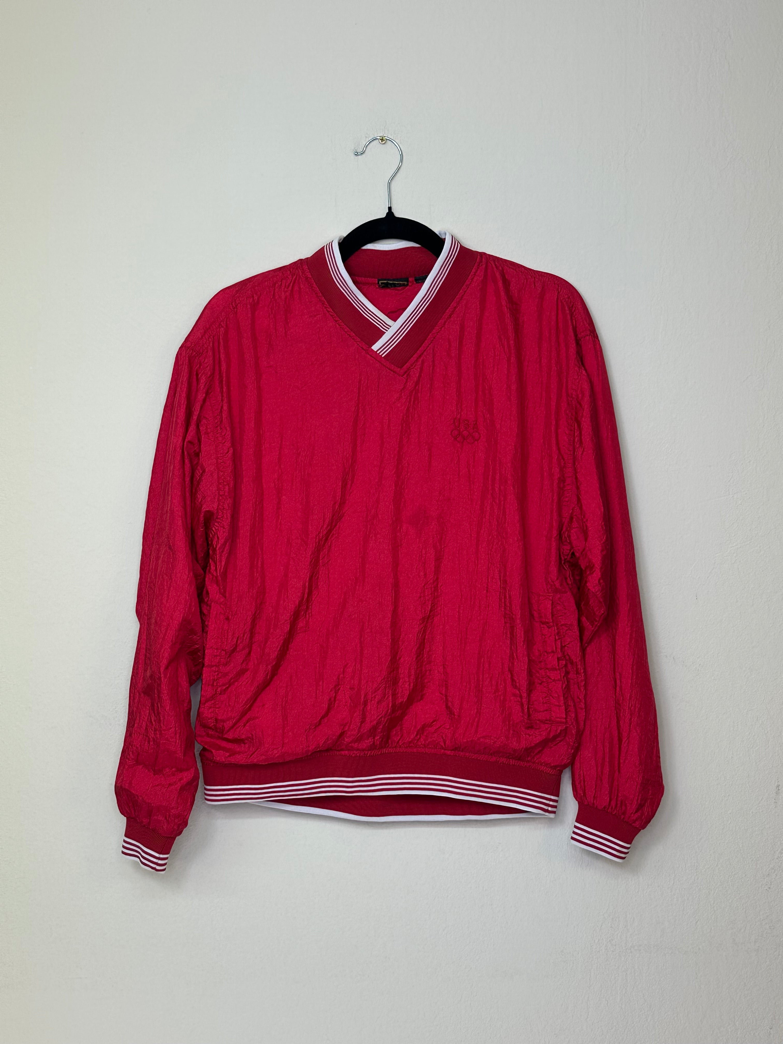 USA Olympics Pullover Windbreaker