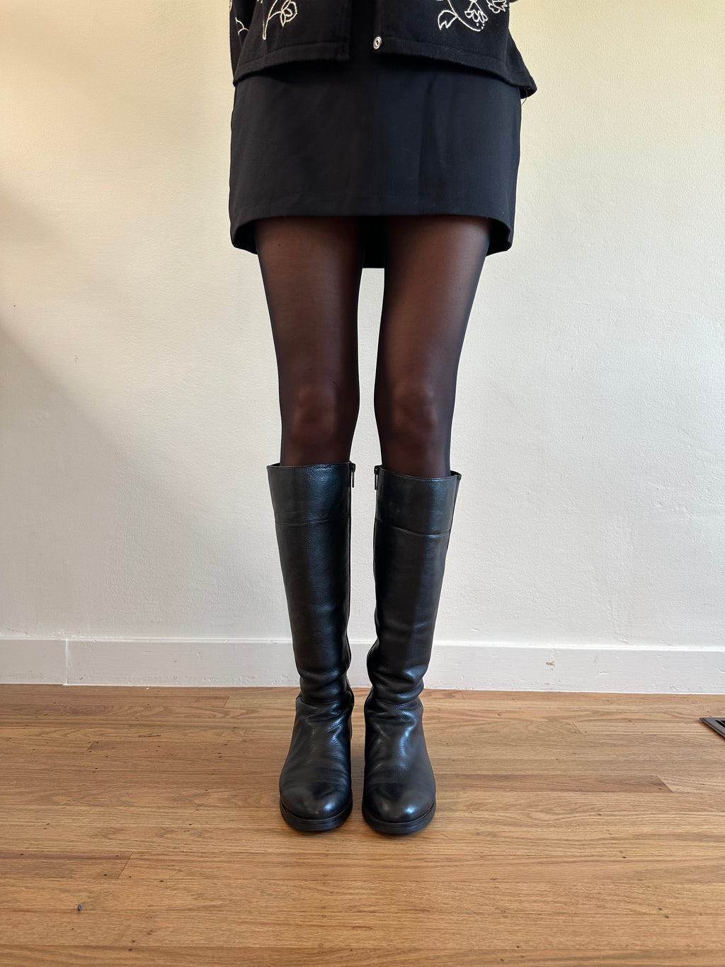 Knee High Leather Boots