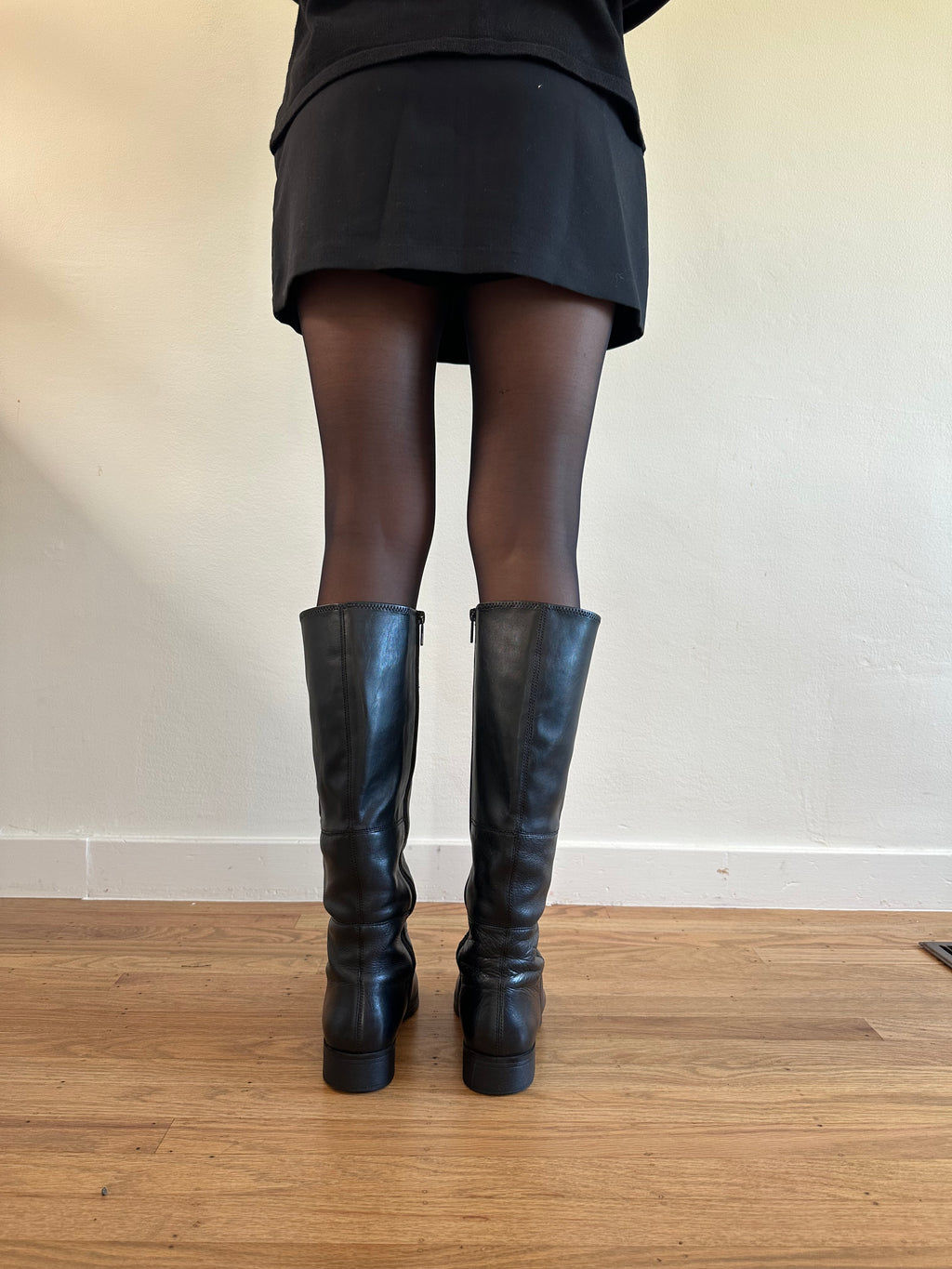 Knee High Leather Boots