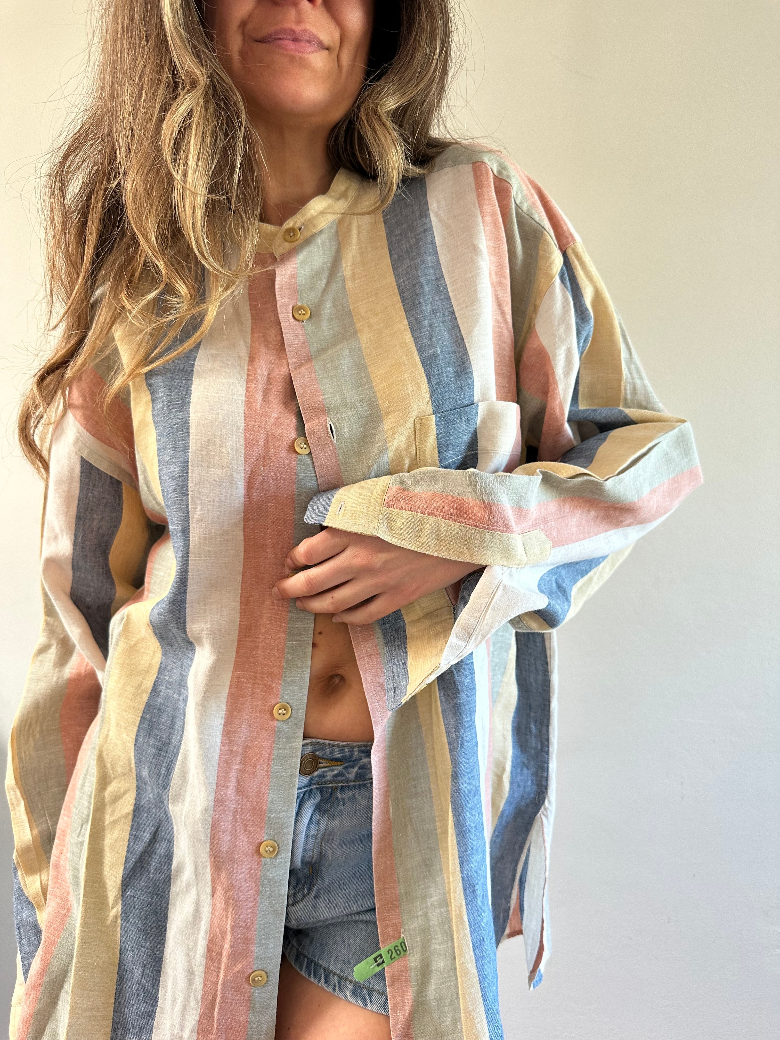 Striped Button Up Shirt