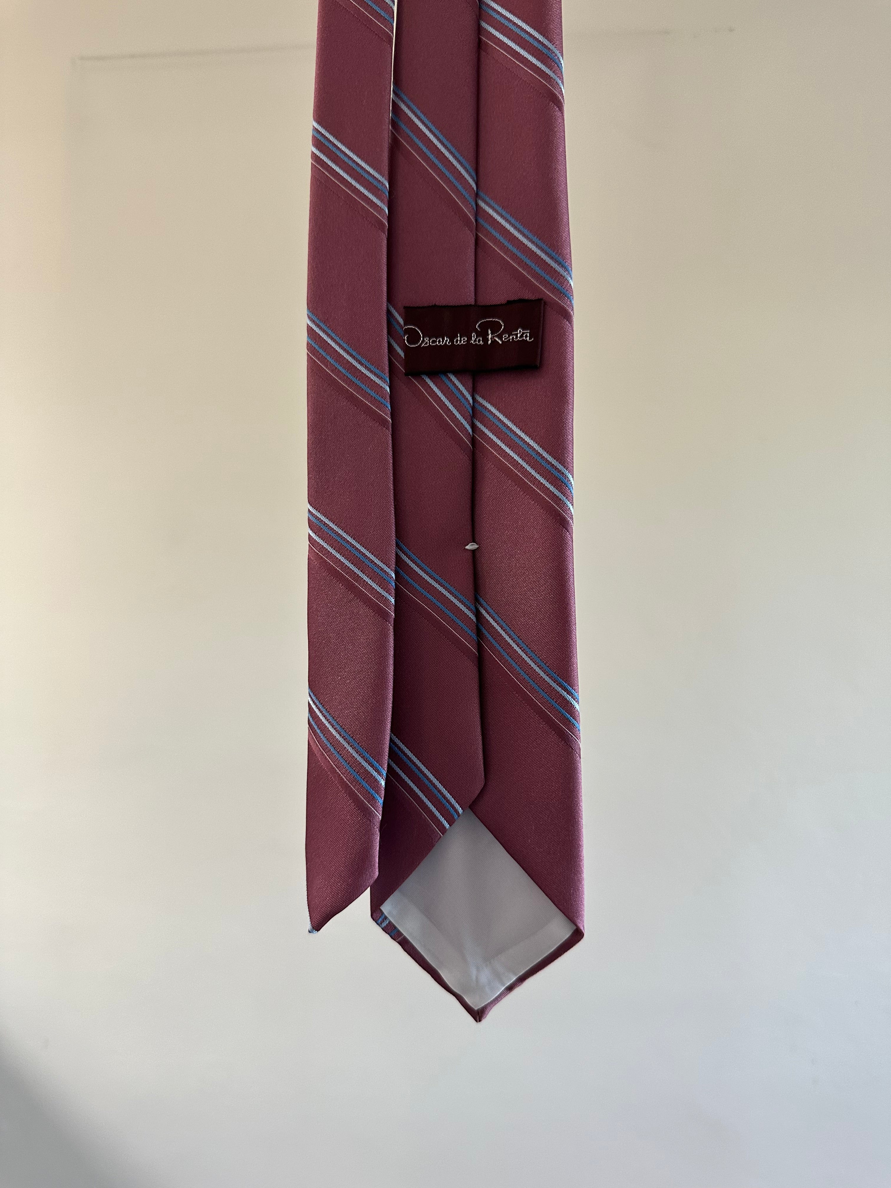 Oscar de la Renta Striped Tie