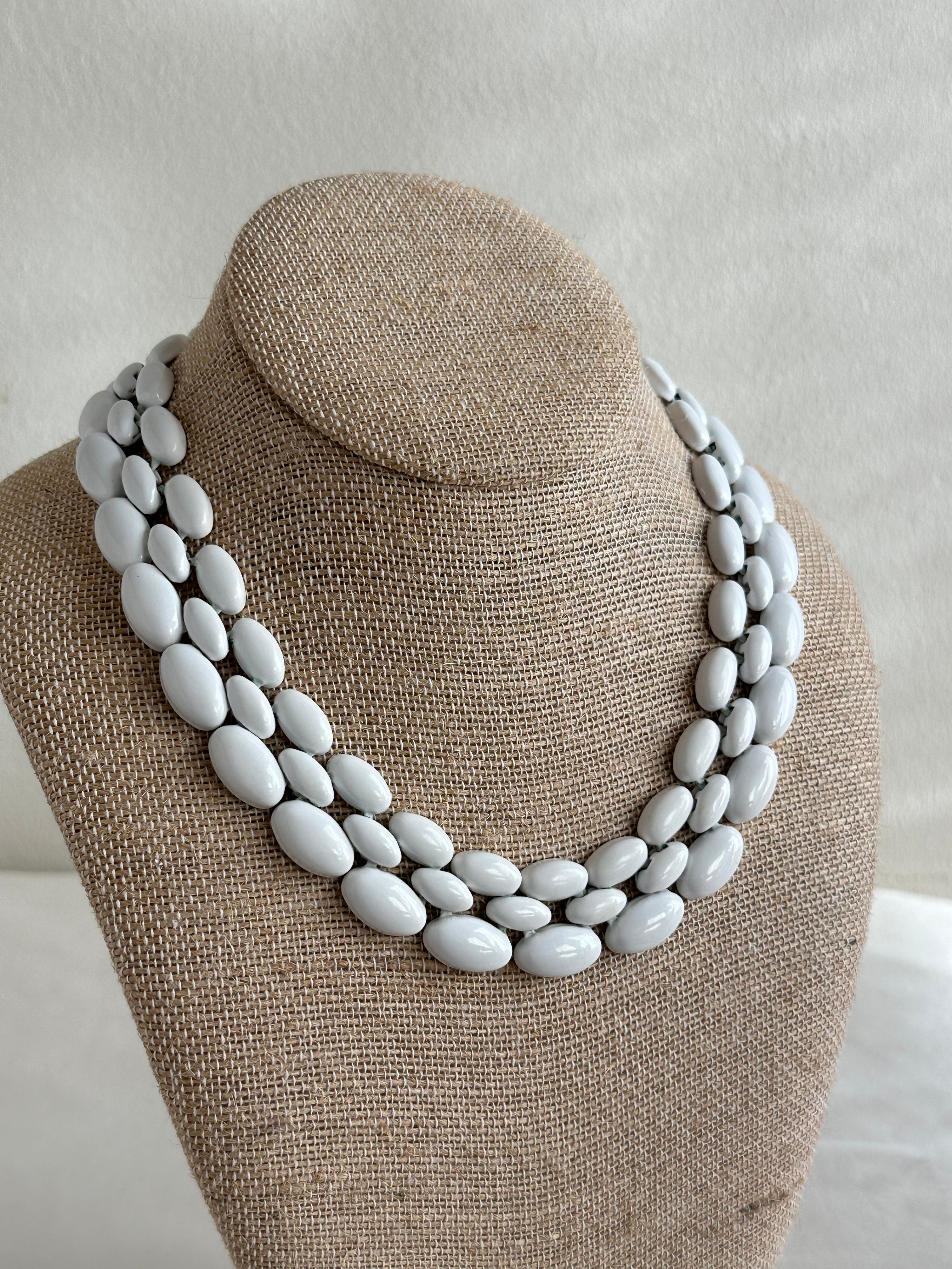 Napier Enameled Metal Necklace