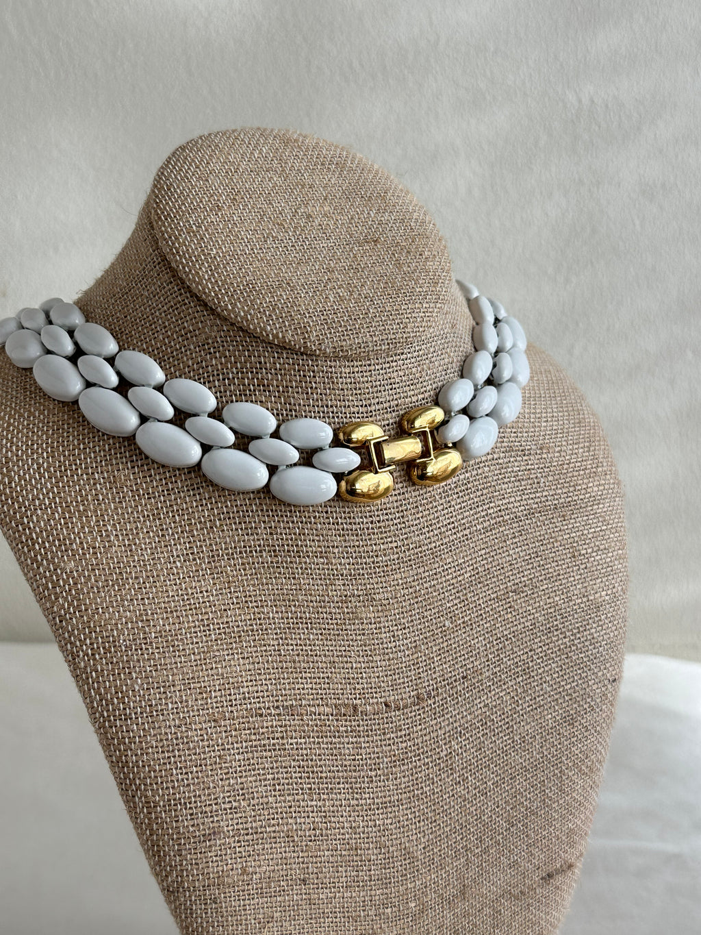 Napier Enameled Metal Necklace