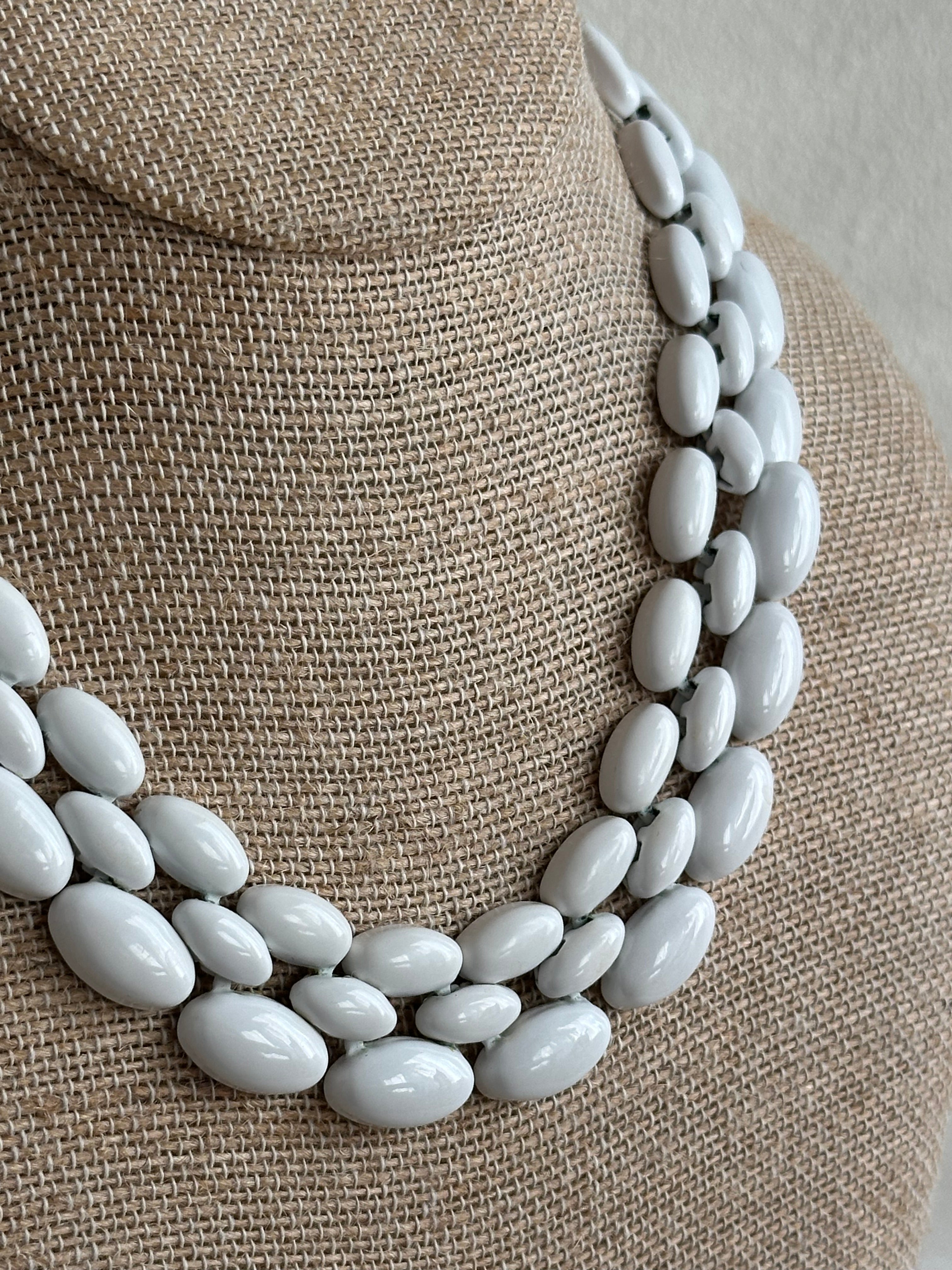 Napier Enameled Metal Necklace