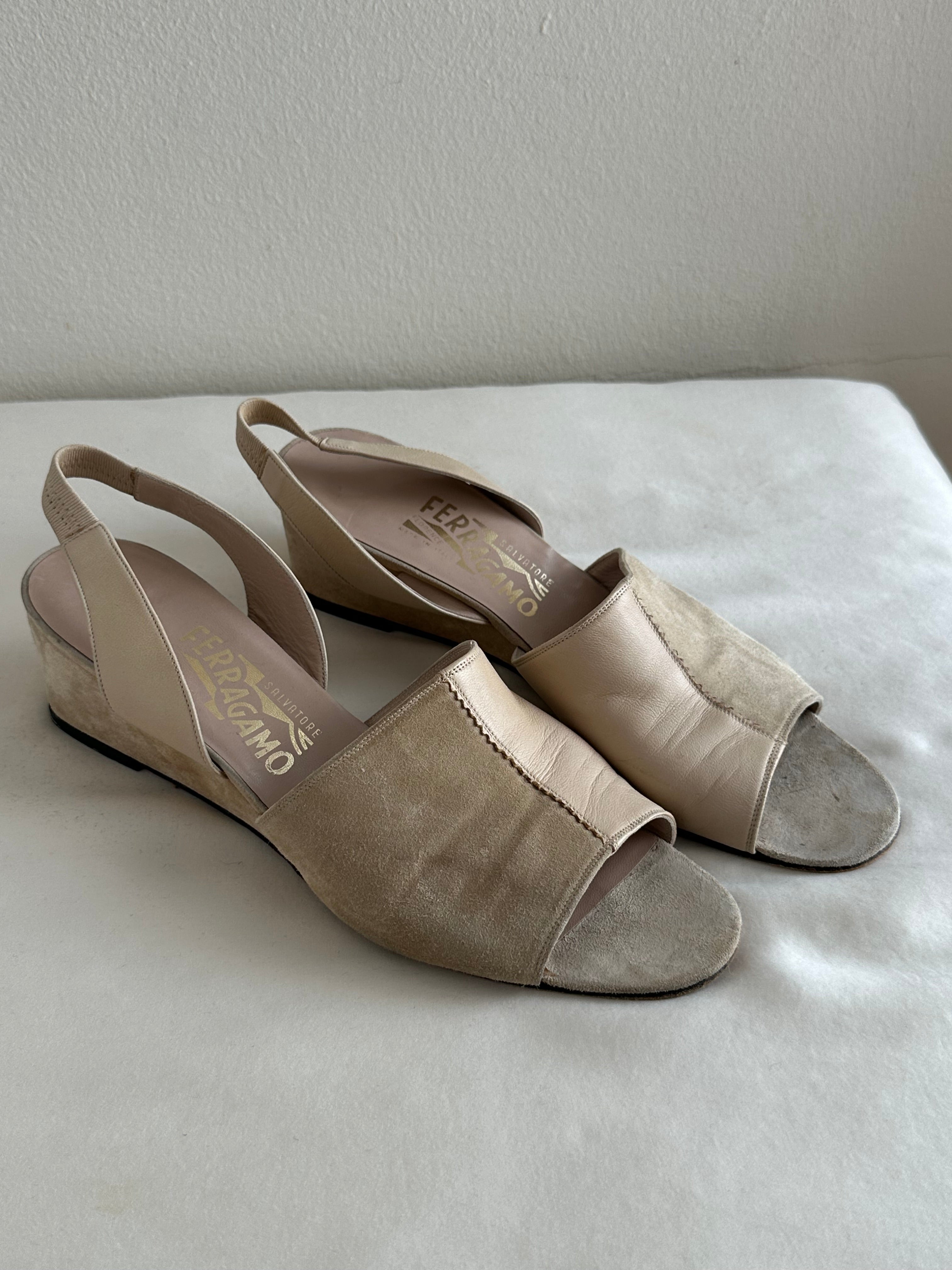 Salvatore Ferragamo Wedge Sandals